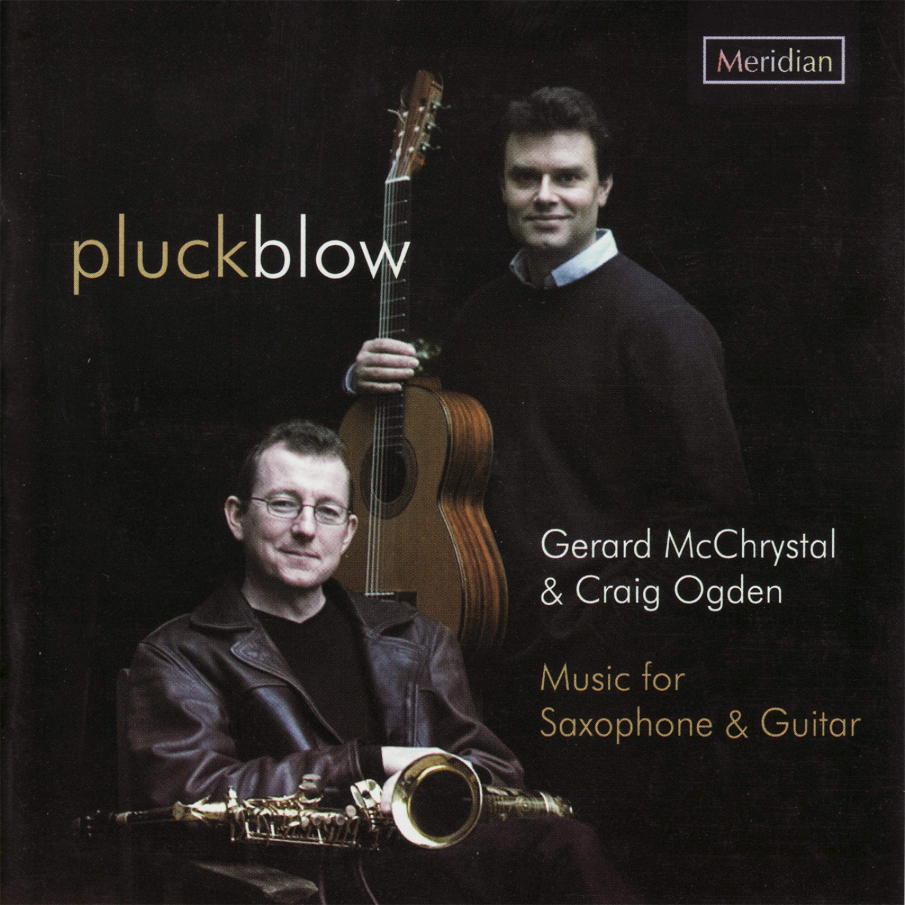 Постер альбома Pluckblow: Music for Saxophone & Guitar