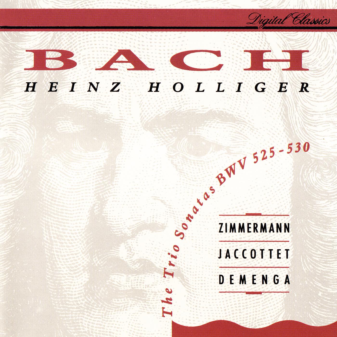 Постер альбома Bach, J.S.: 6 Trio Sonatas BWV 525-530
