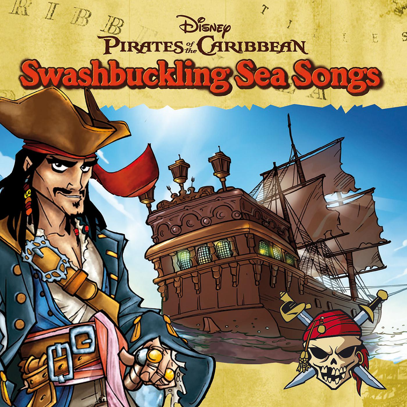 Постер альбома Pirates Of The Caribbean - Swashbuckling Sea Songs