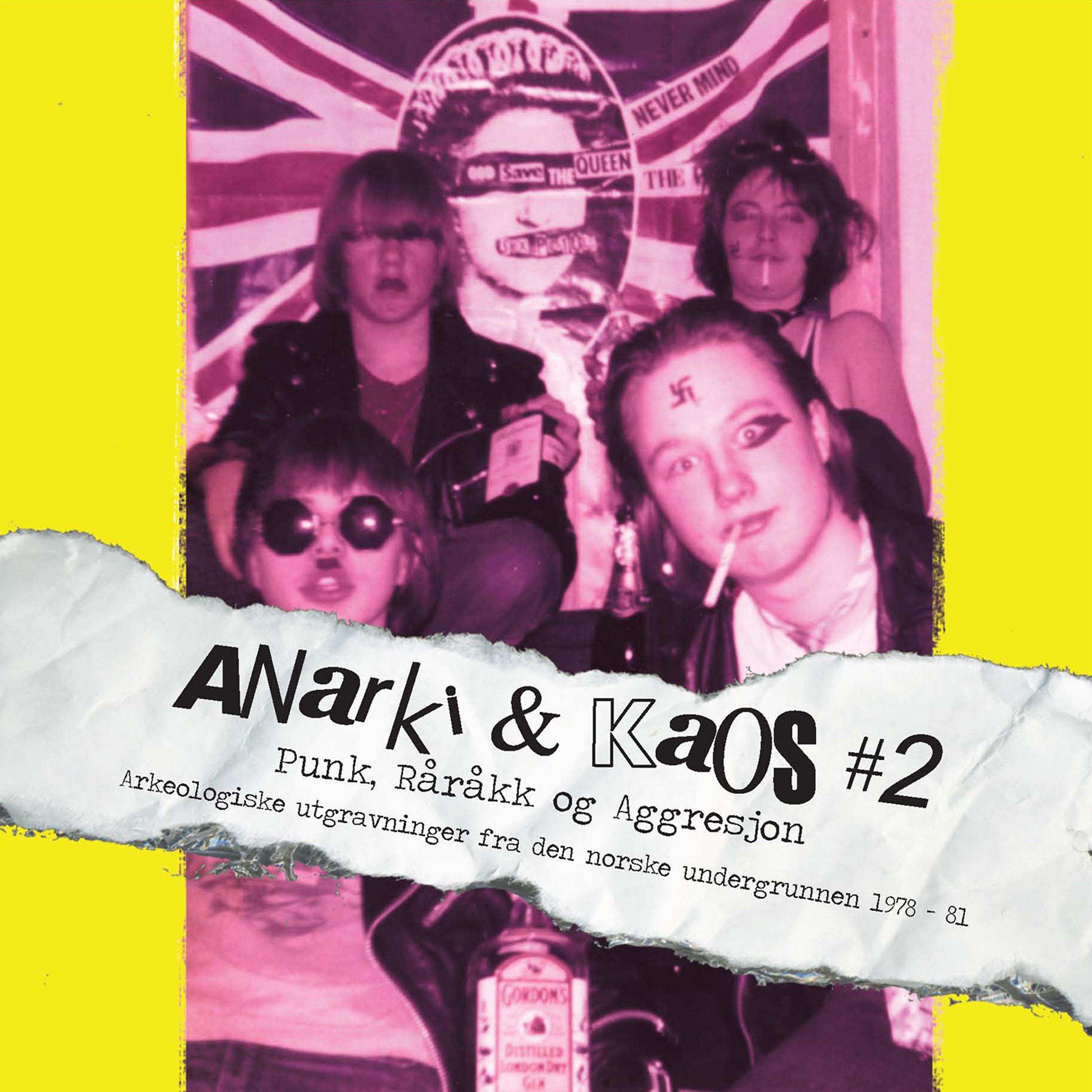 Постер альбома Anarki & Kaos # 2: Punk, Råråkk Og Aggresjon