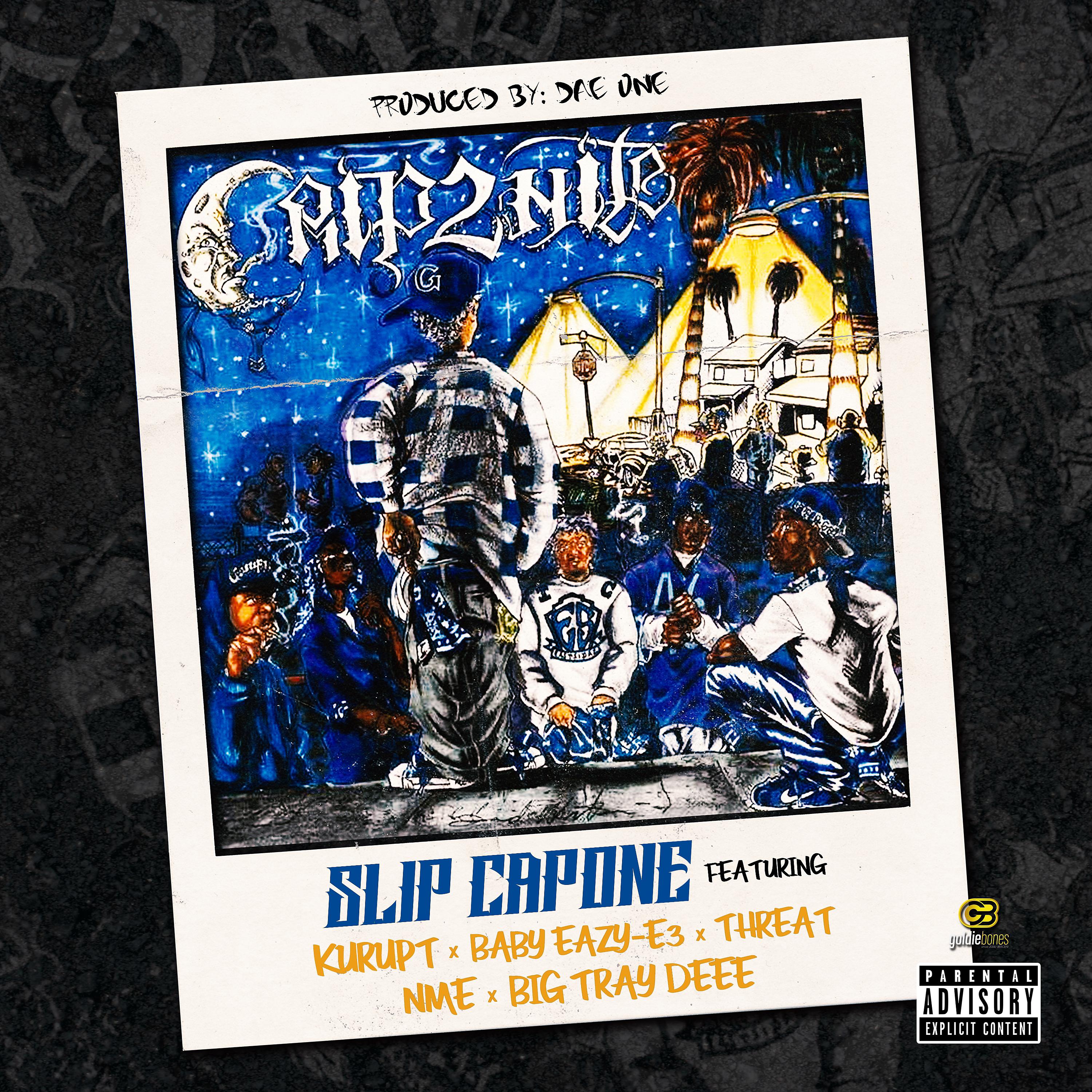 Постер альбома Crip2Nite (feat. Kurupt, Baby Eazy-E3, Threat, Nme, & Big Tray Deee) - Single