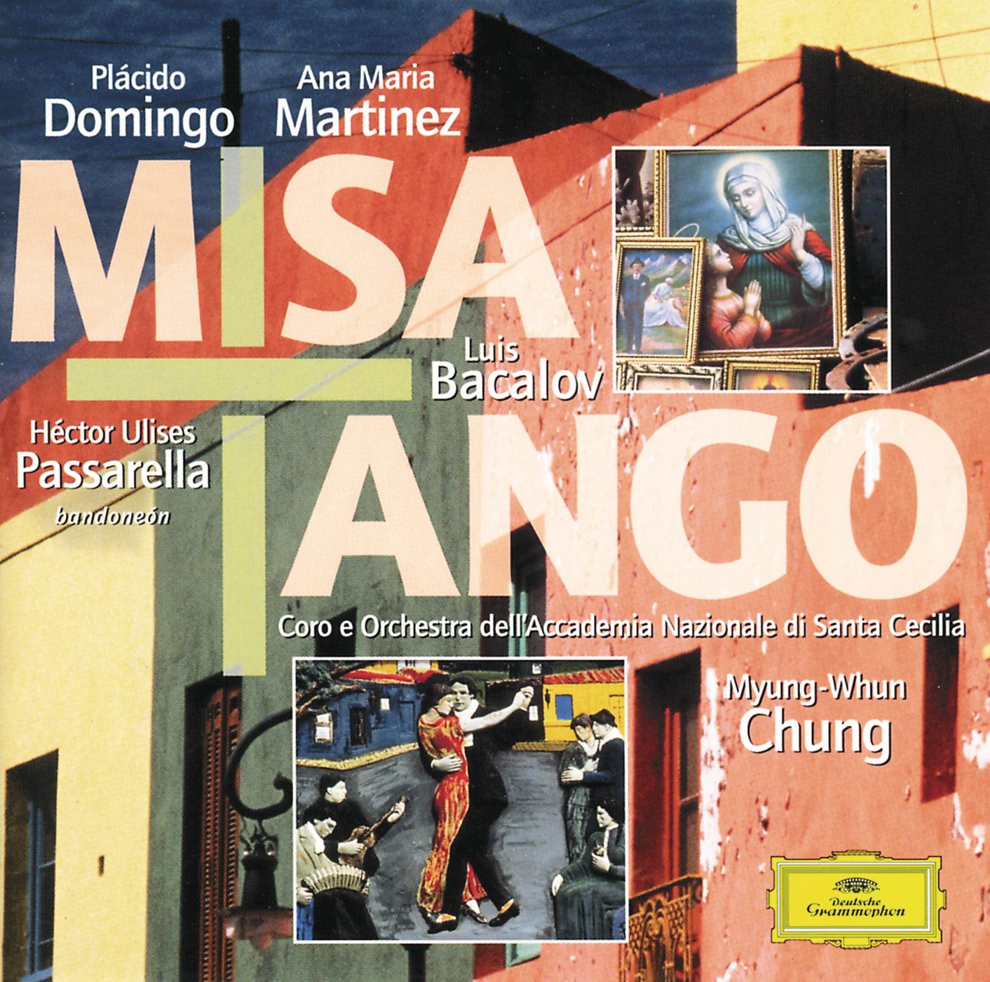 Постер альбома Bacalov: Misa Tango; Tangosaín / Piazzolla: Adiós Nonino; Libertango