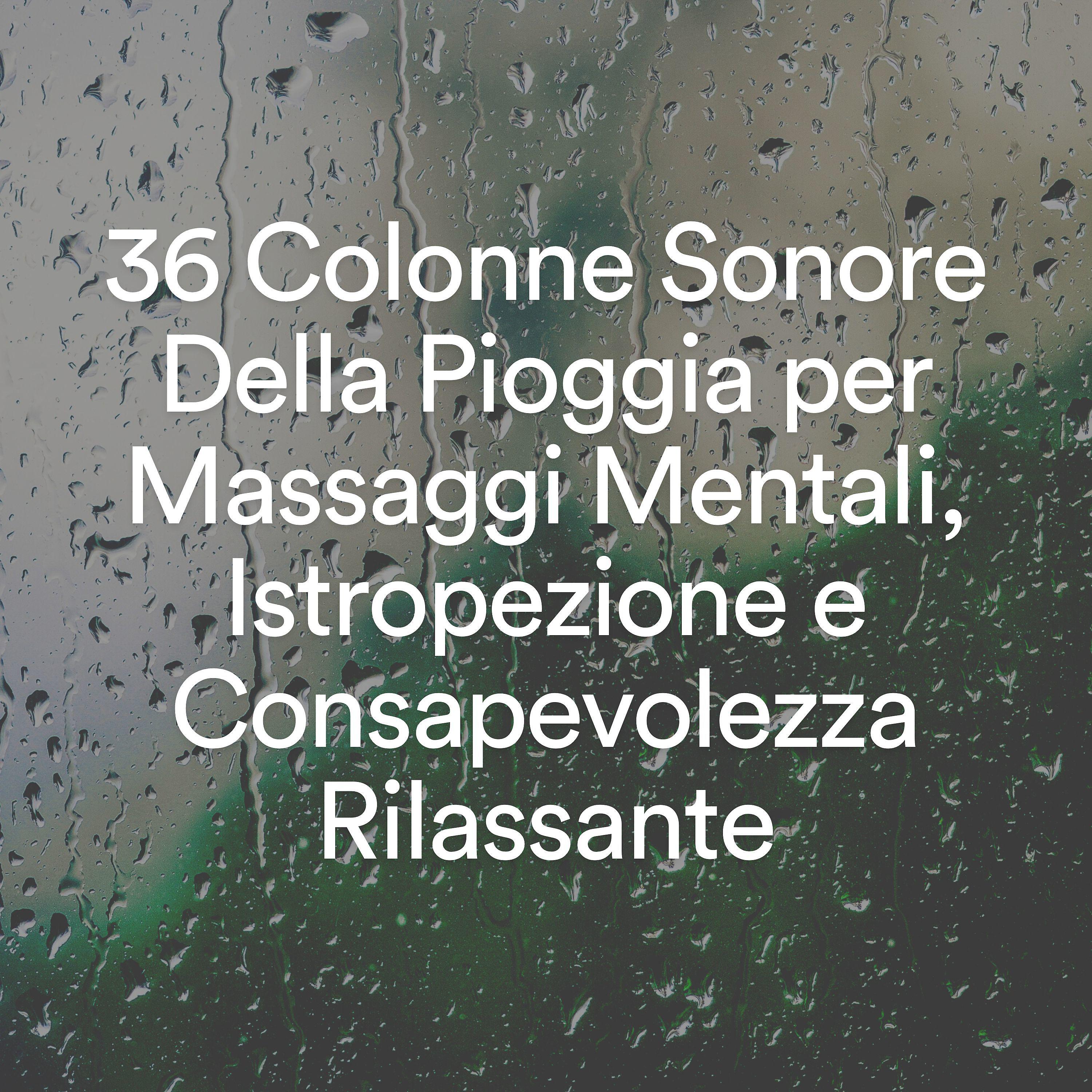 Постер альбома 36 Colonne Sonore Della Pioggia per Massaggi Mentali, Istropezione e Consapevolezza Rilassante