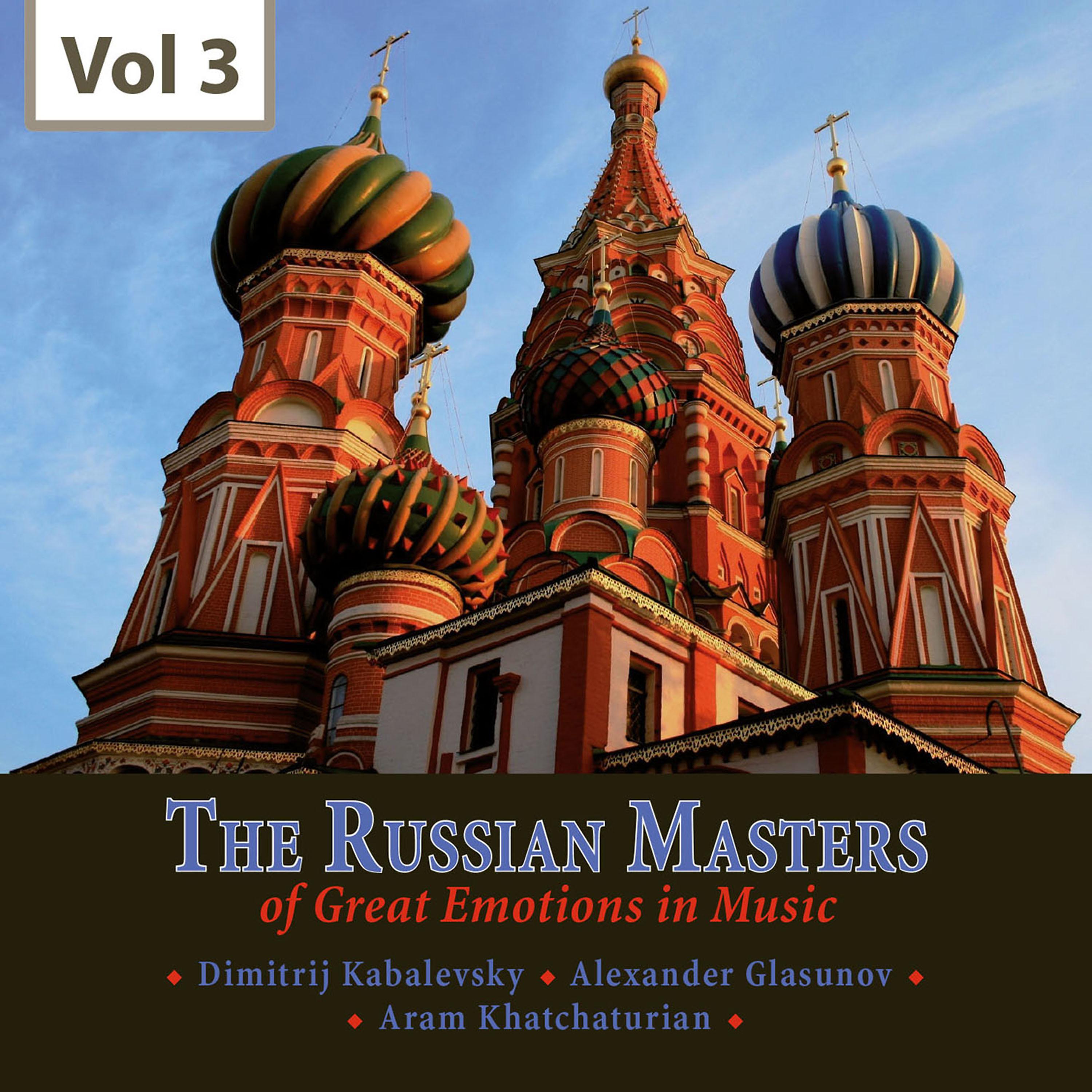 Постер альбома The Russian Masters in Music, Vol. 3
