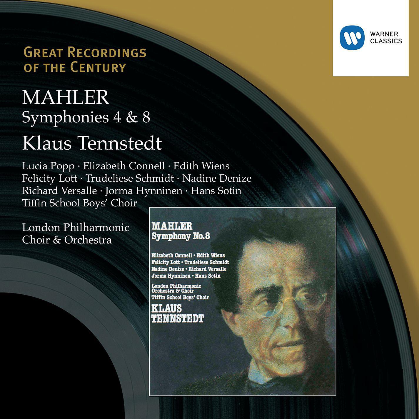 Постер альбома Mahler: Symphonies Nos. 4 & 8 "Symphony of a Thousand"