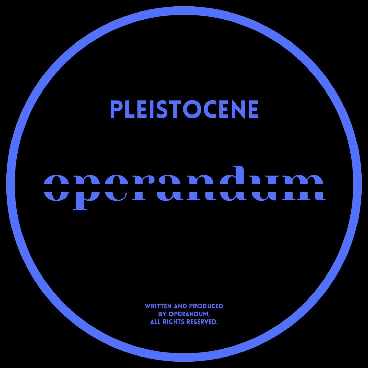 Постер альбома Pleistocene