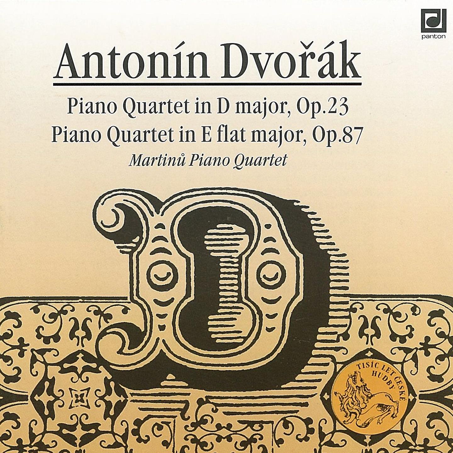 Постер альбома Dvořák: Piano Quartets