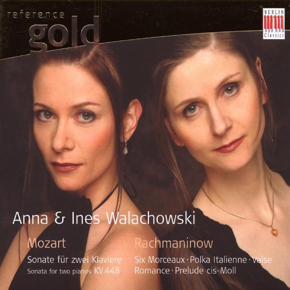 Постер альбома Mozart & Rachmaninow: Works for two Pianos, Piano Duet and six handed Piano
