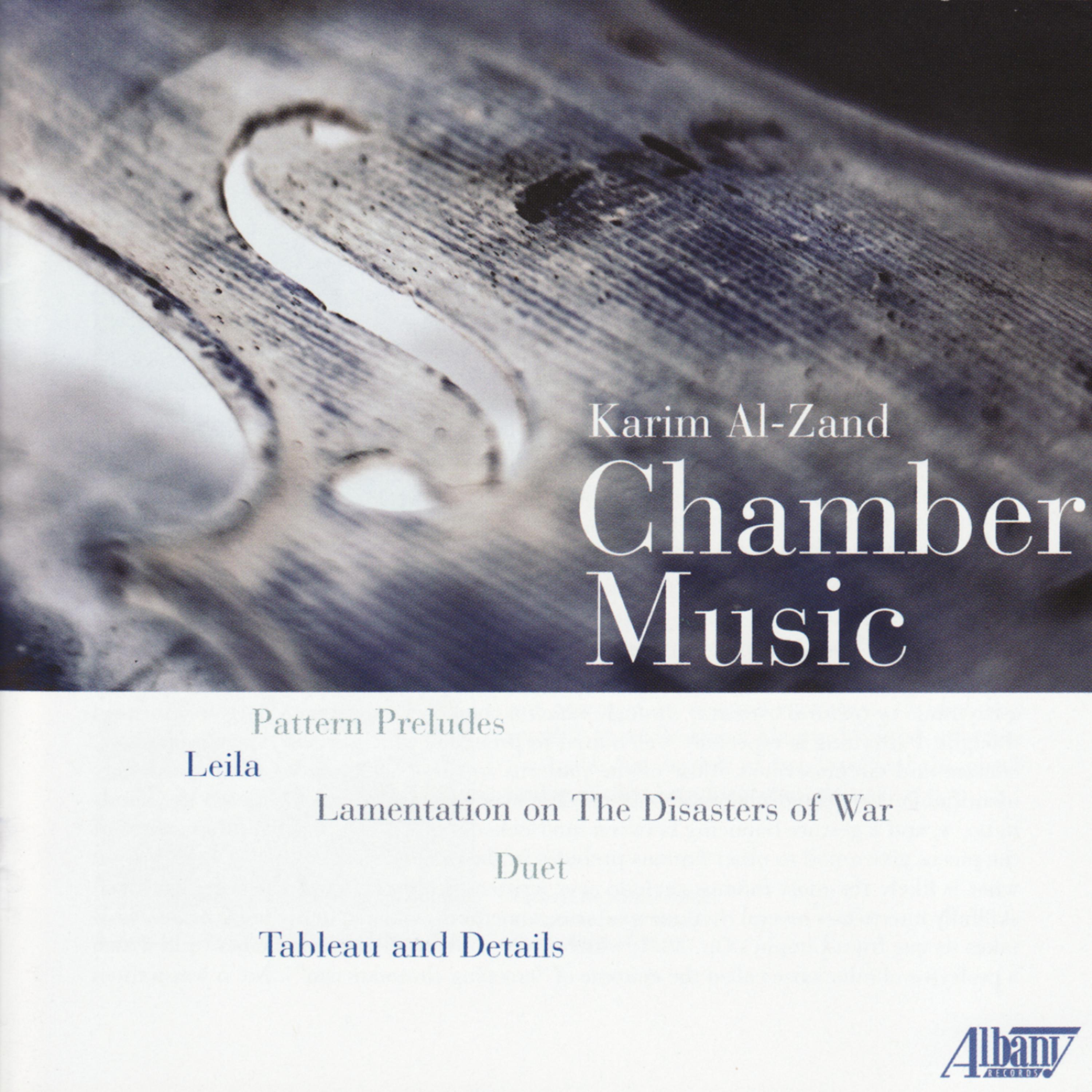 Постер альбома Chamber Music of Karim Al-Zand