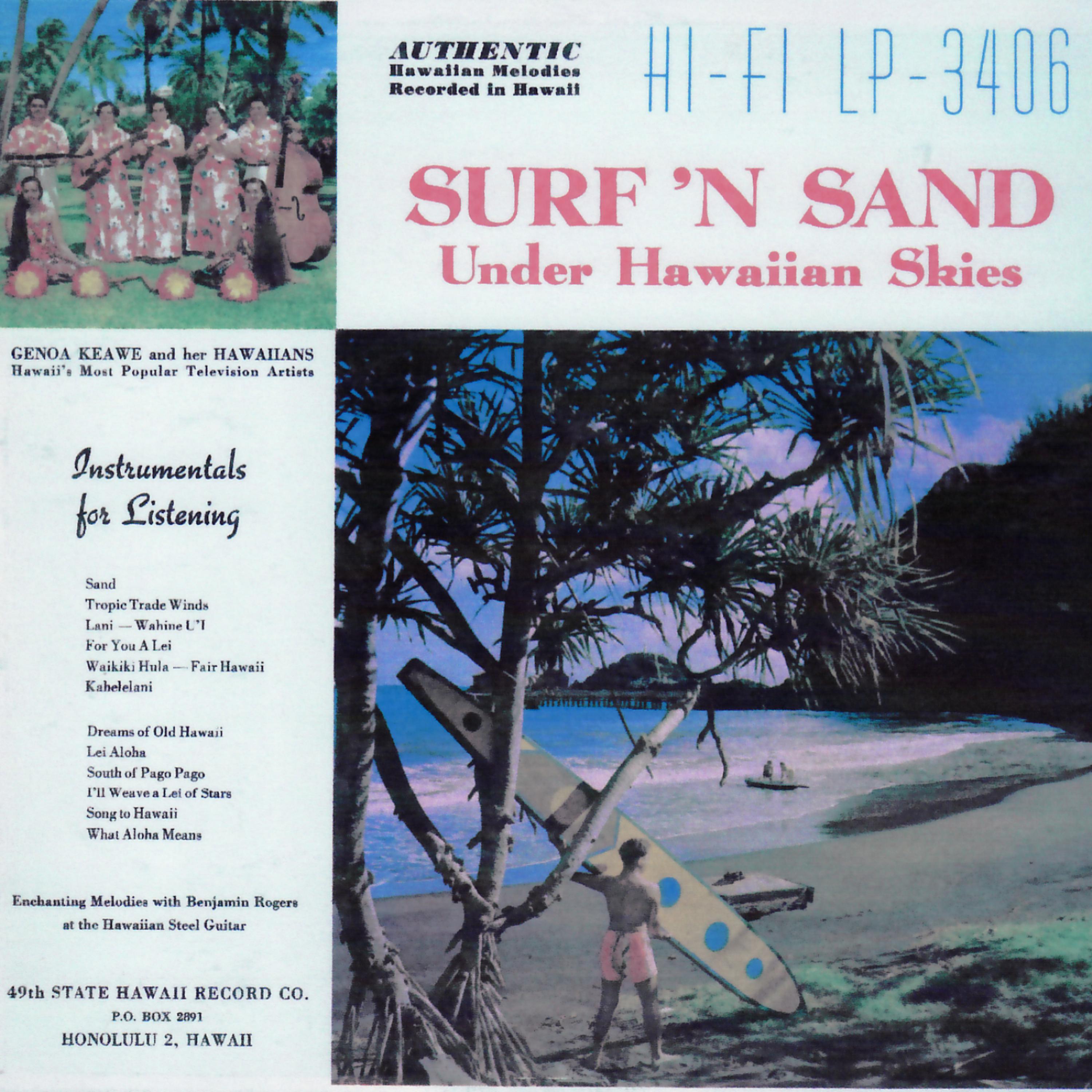 Постер альбома Surf 'N Sand Under Hawaiian Skies