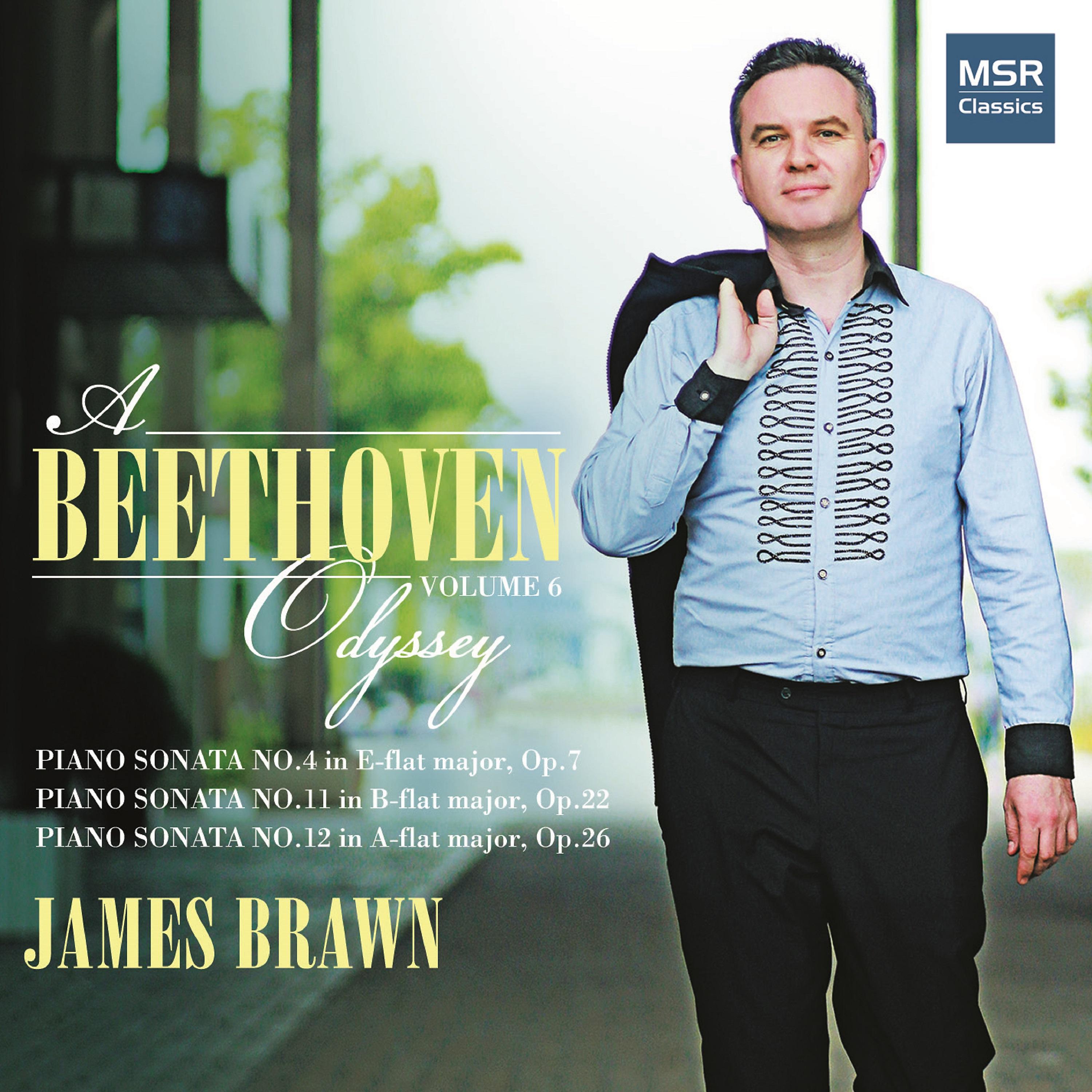 Постер альбома A Beethoven Odyssey, Vol. 6 - Piano Sonatas Nos. 4, 11 and 12