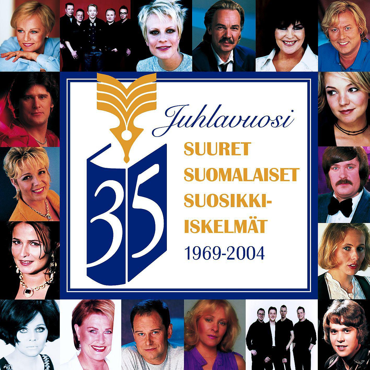 Постер альбома Suuret suomalaiset suosikki-iskelmät 1969-2004