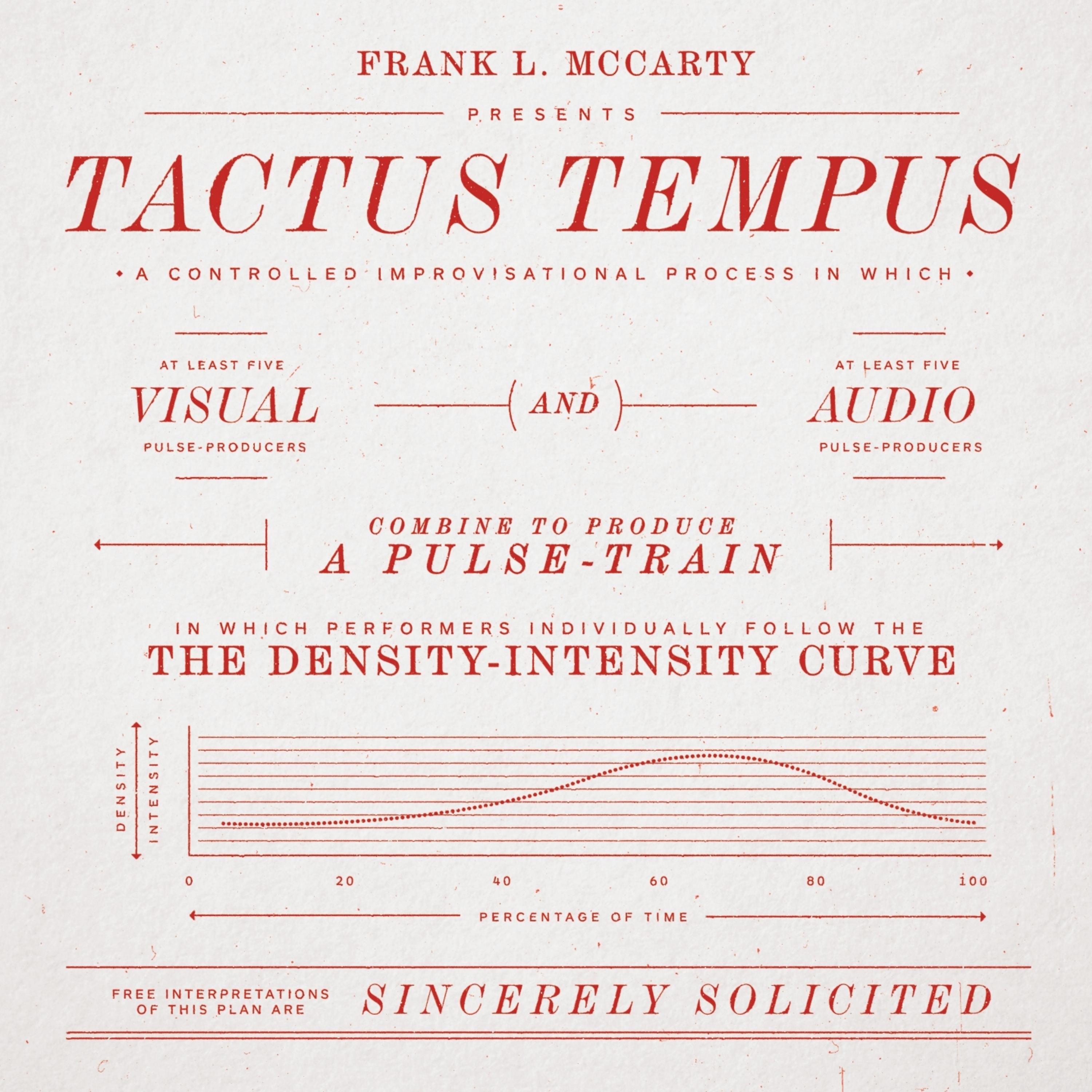 Постер альбома Tactus Tempus