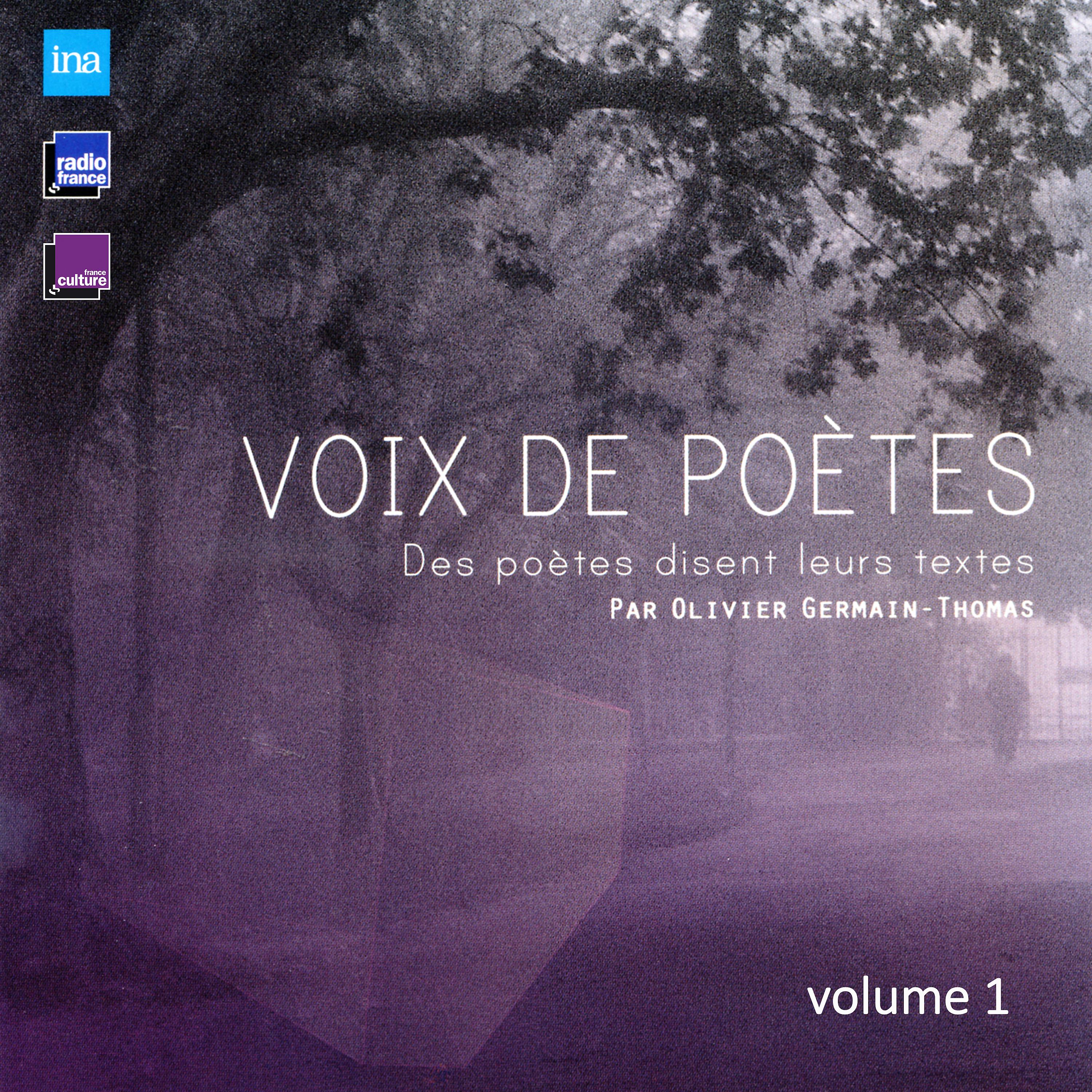 Постер альбома Voix de poètes, Vol. 1 (Des poètes disent leurs textes)