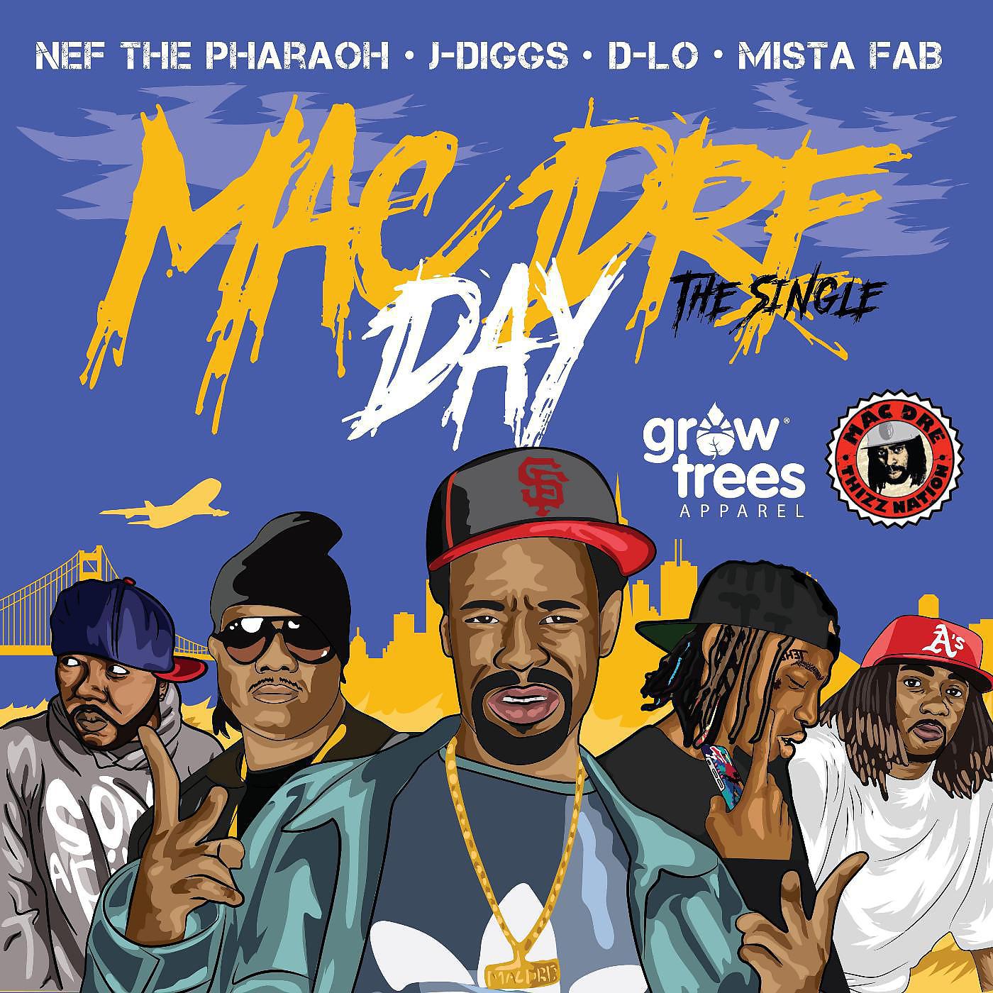 Постер альбома Mac Dre Day (feat. Nef the Pharaoh, J-Diggs, D-Lo & Mistah Fab)