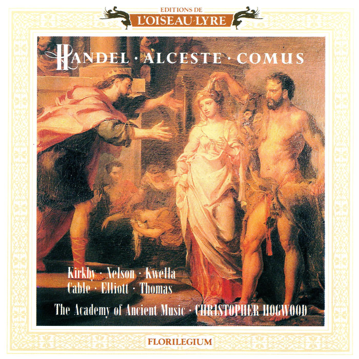 Постер альбома Handel: Alceste; Comus