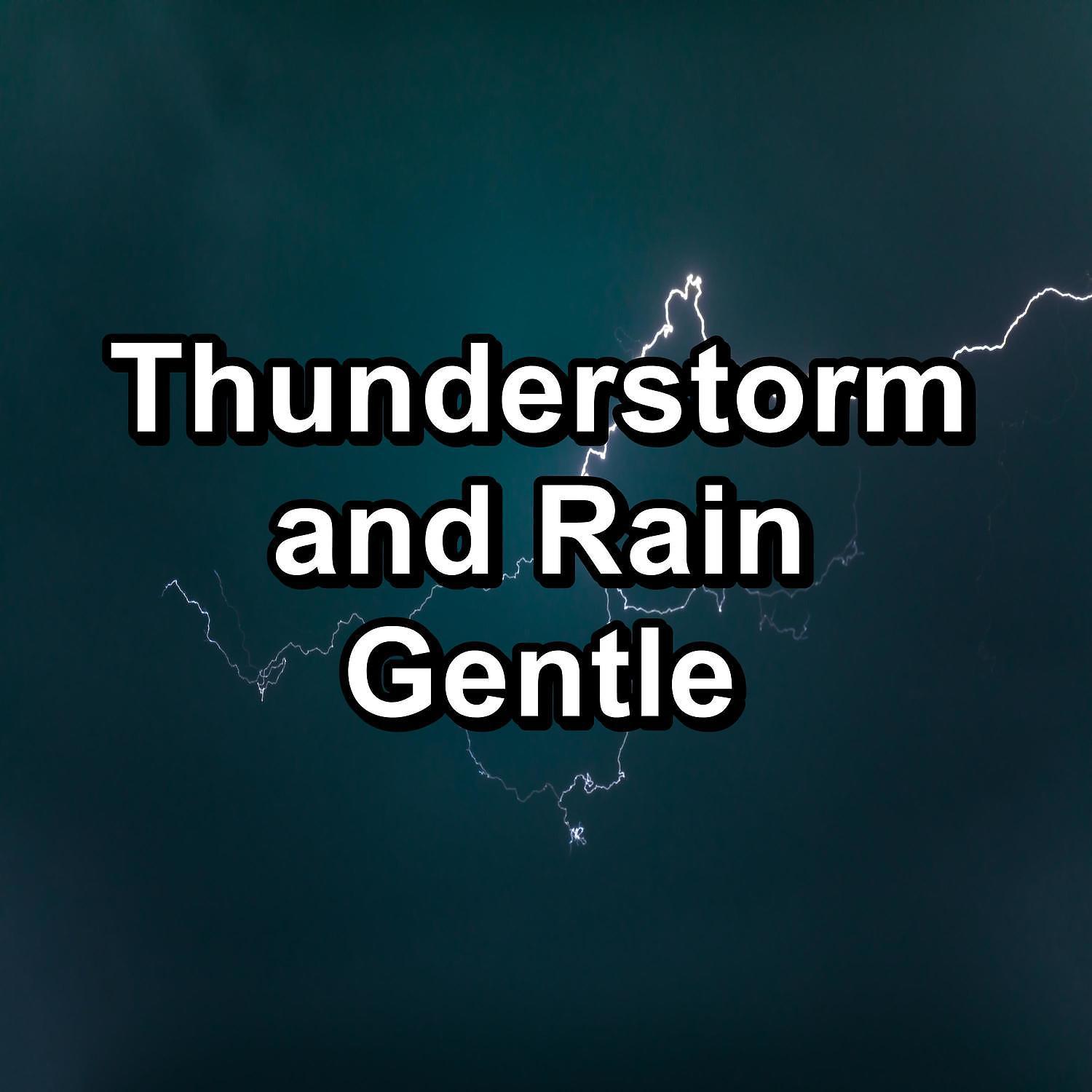 Постер альбома Thunderstorm and Rain Gentle