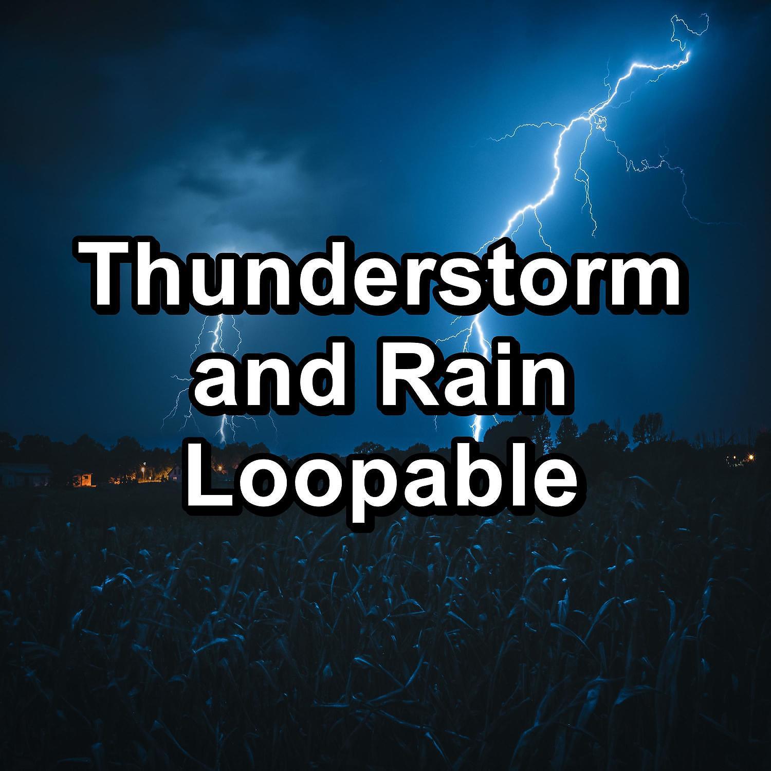 Постер альбома Thunderstorm and Rain Loopable