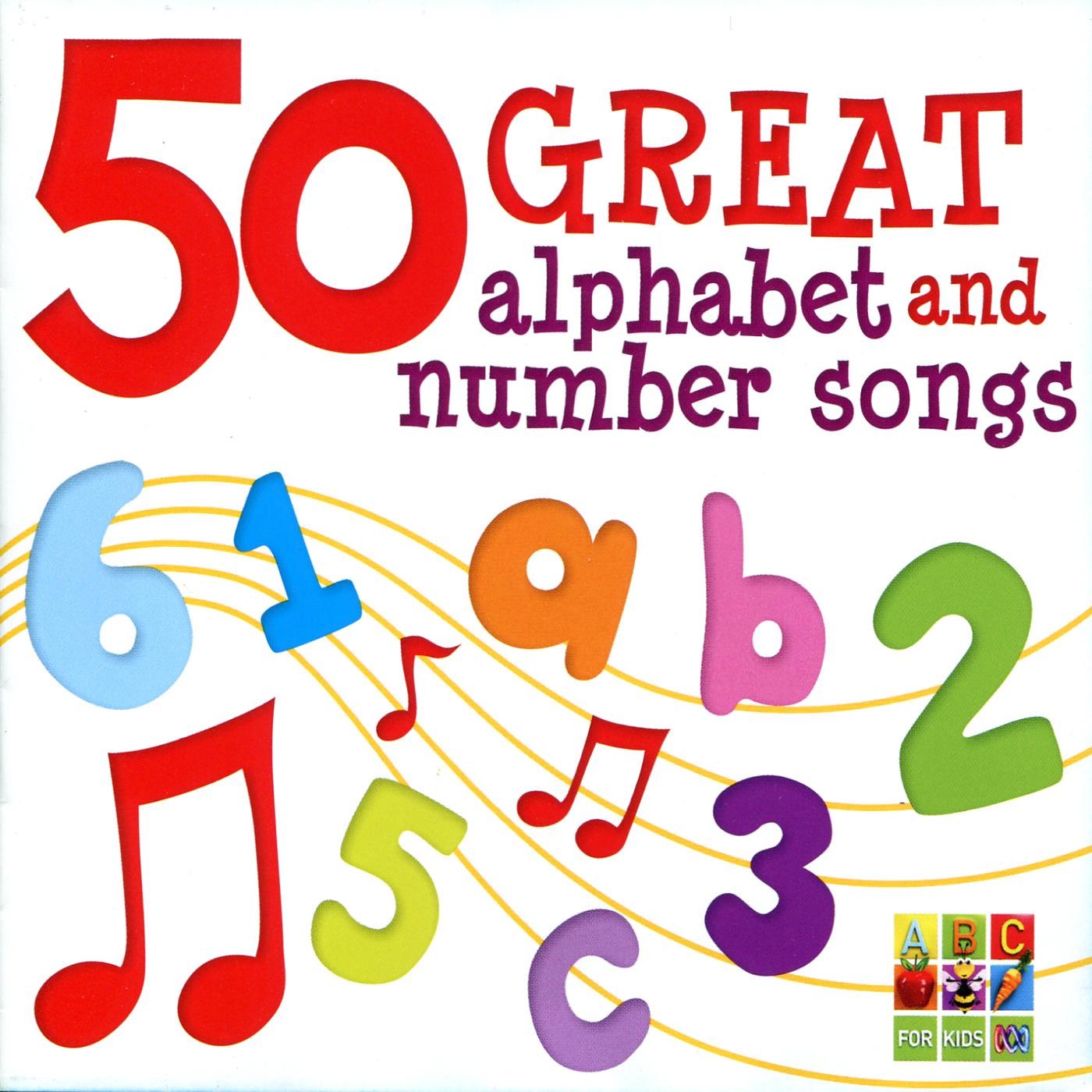 Постер альбома 50 Great Alphabet & Number Songs