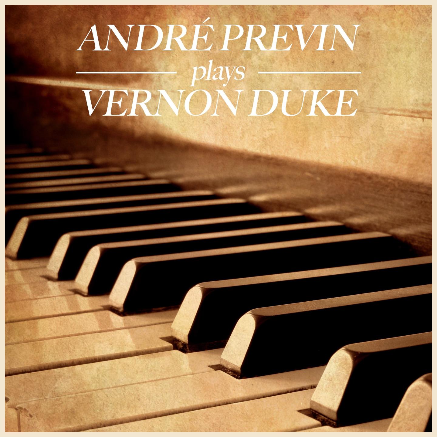 Постер альбома André Previn Plays Vernon Duke