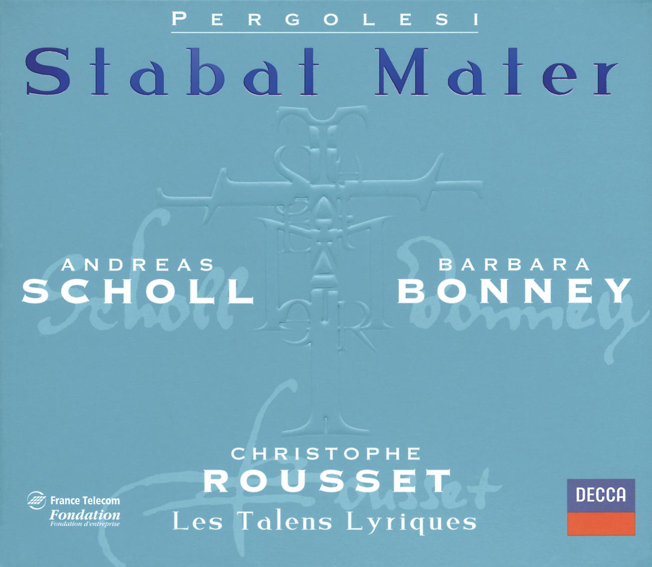 Постер альбома Pergolesi: Stabat Mater; Salve Regina in F minor; Salve Regina in A minor
