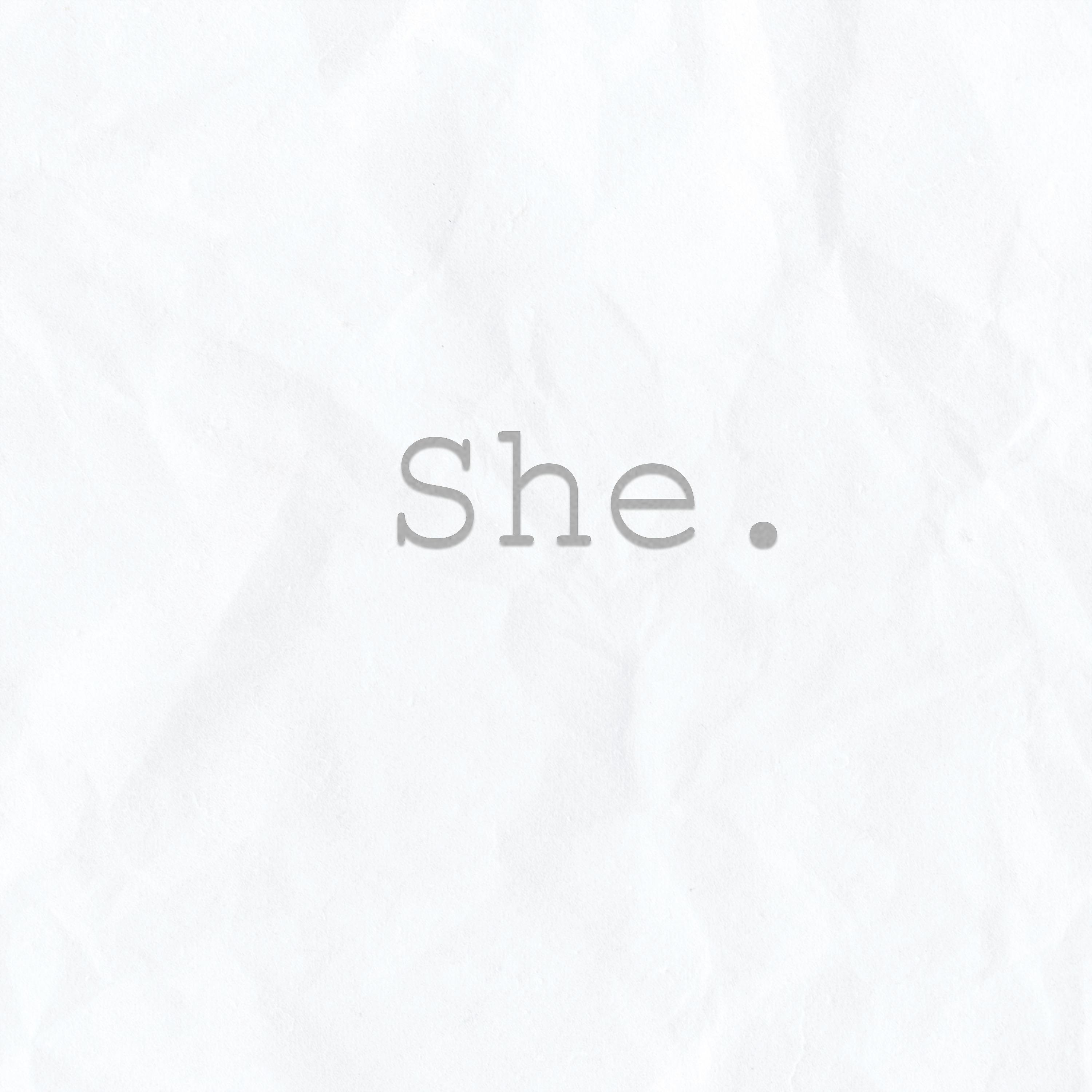 Постер альбома She