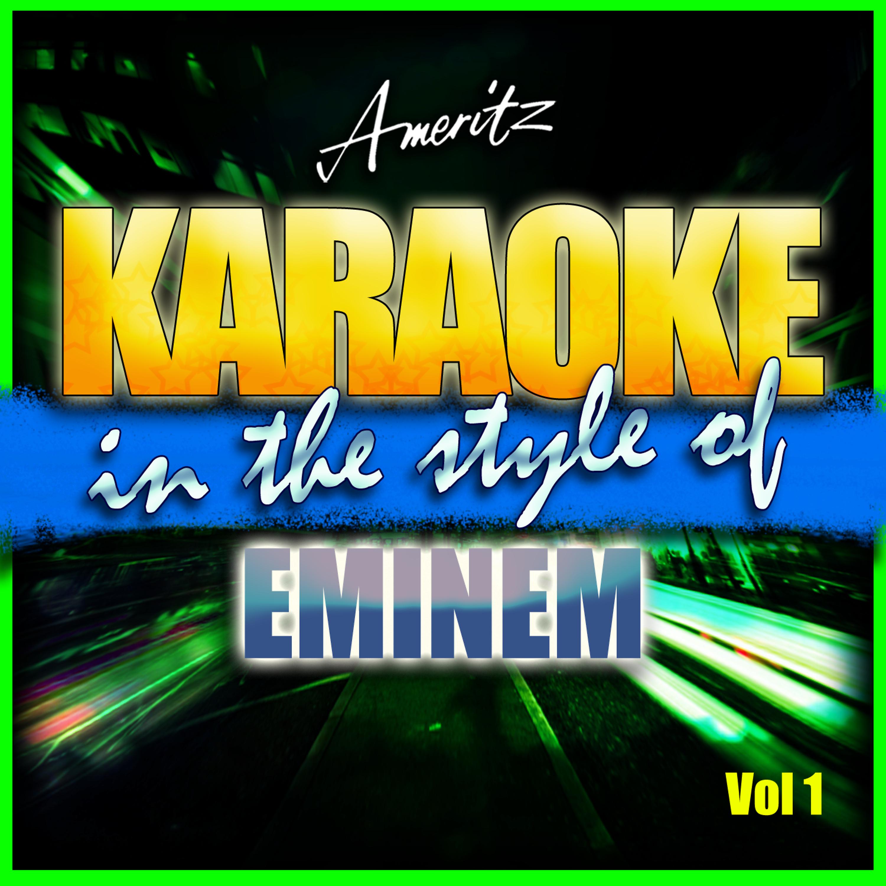 Постер альбома Karaoke - Eminem Vol. 1