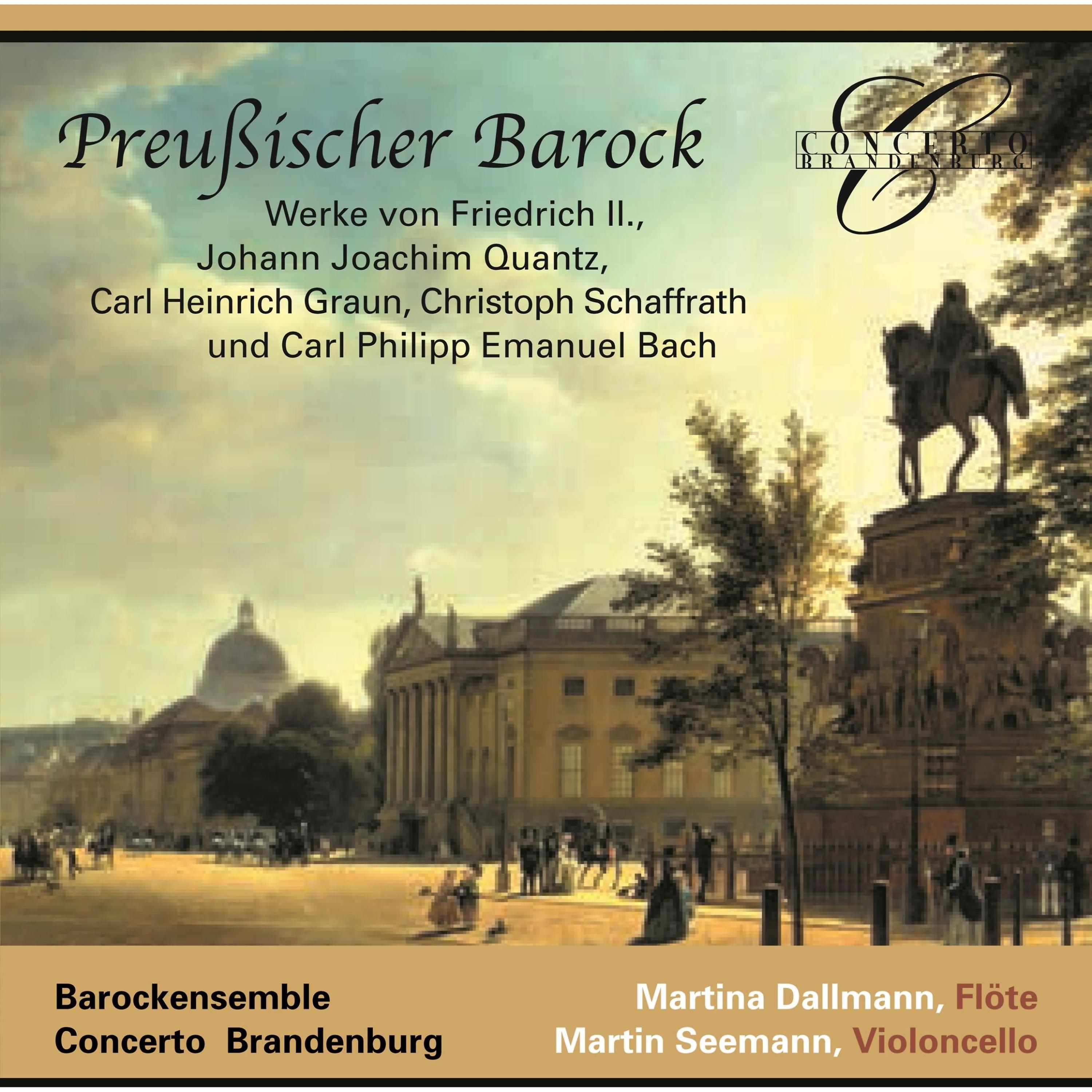Постер альбома Frederick II, Quantz, Graun, Schaffrath & C.P.E. Bach: Prussian Baroque