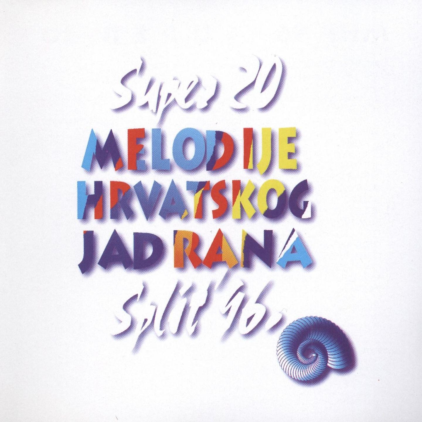 Постер альбома Melodije Hrvatskog Jadrana '96-Super 20