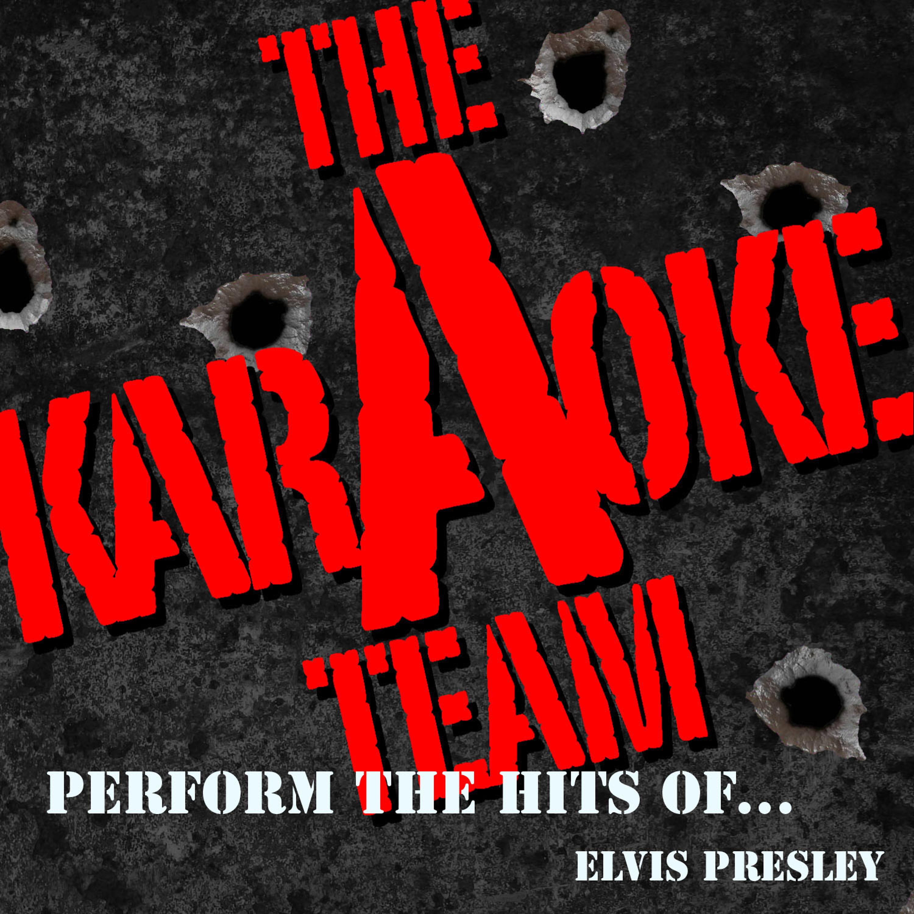 Постер альбома The Karaoke a Team Perform the Hits of Elvis Presley