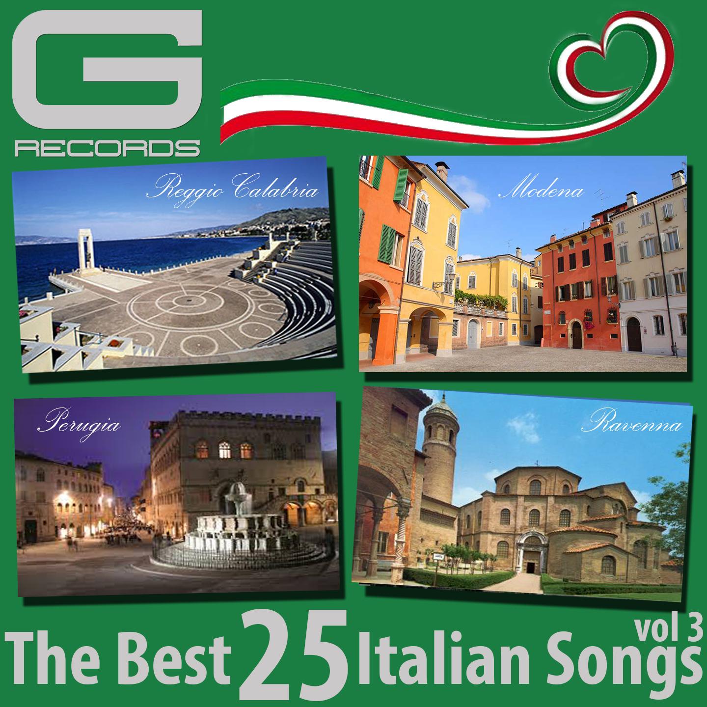 Постер альбома The Best 25 Italian Songs, Vol. 3
