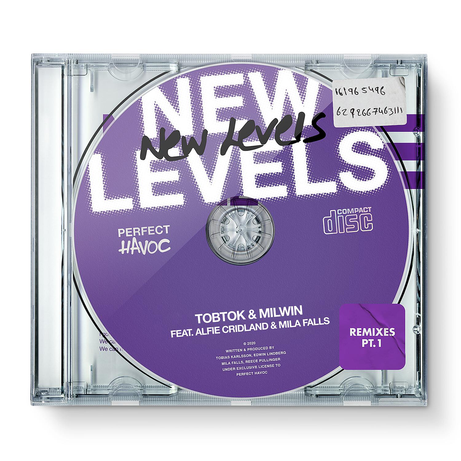 Постер альбома New Levels (feat. Alfie Cridland & Mila Falls) [Remixes, Pt. 1]