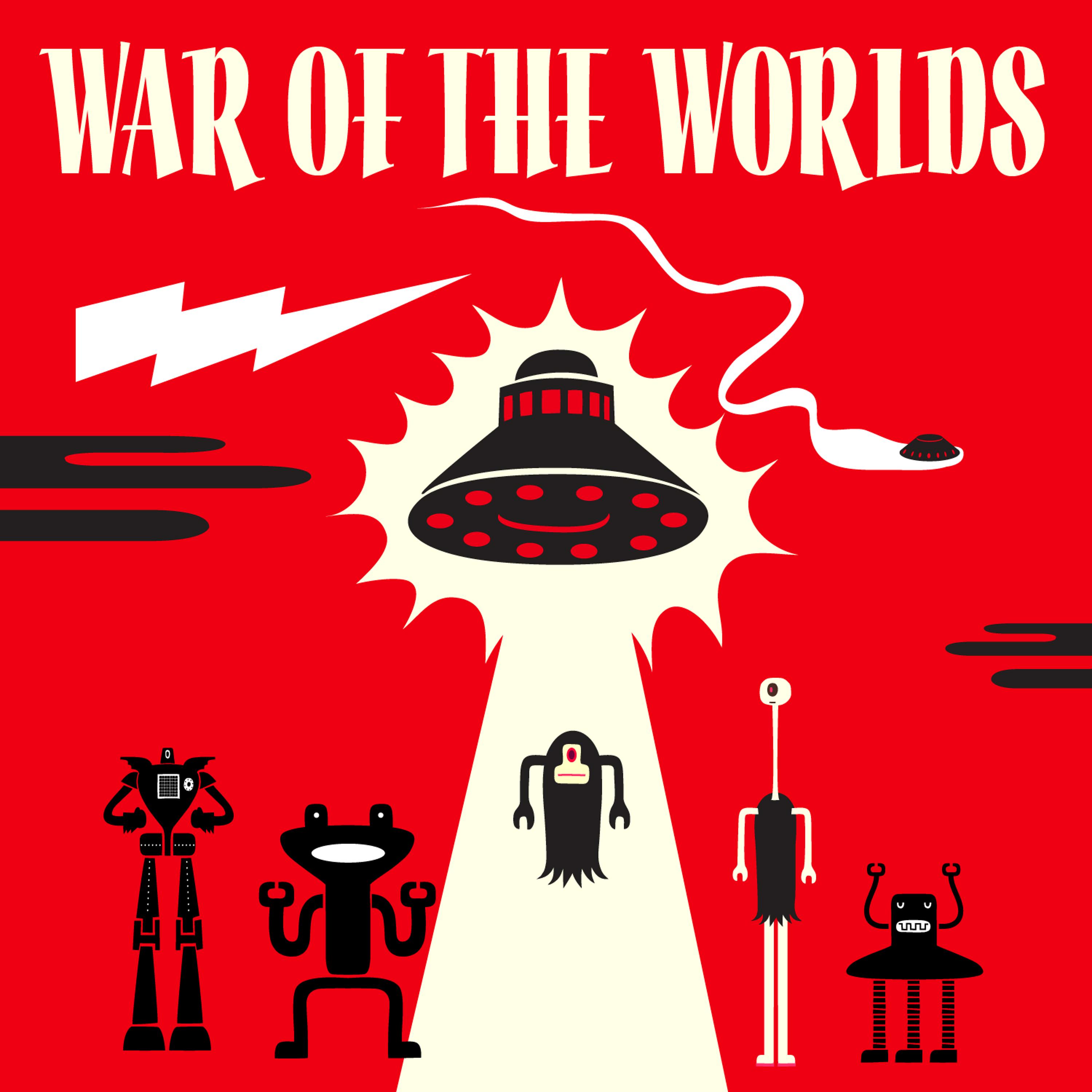 Постер альбома War Of The Worlds - Original 1938 Radio Broadcasts (2011 Remastered Version)