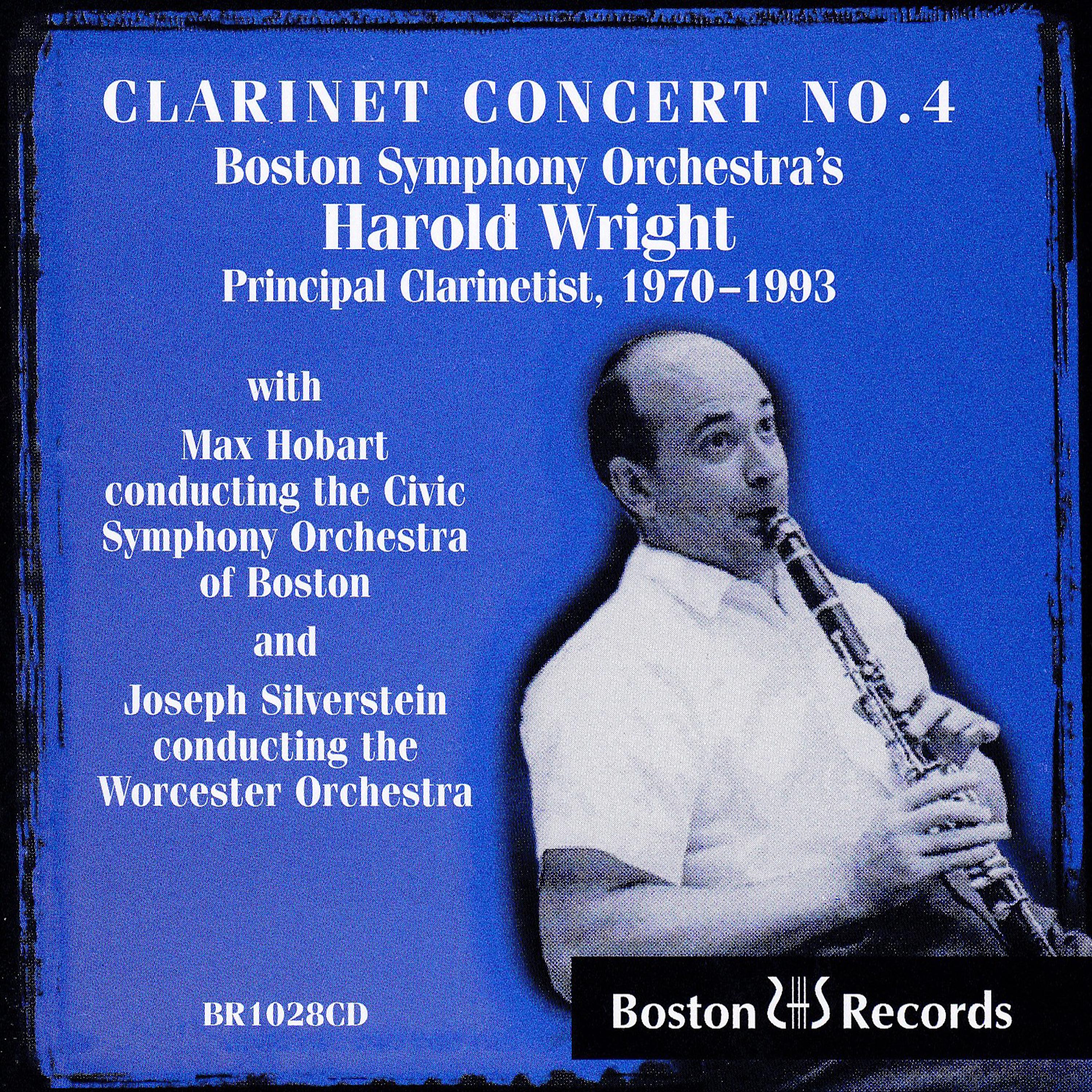 Постер альбома Clarinet Concert No. 4