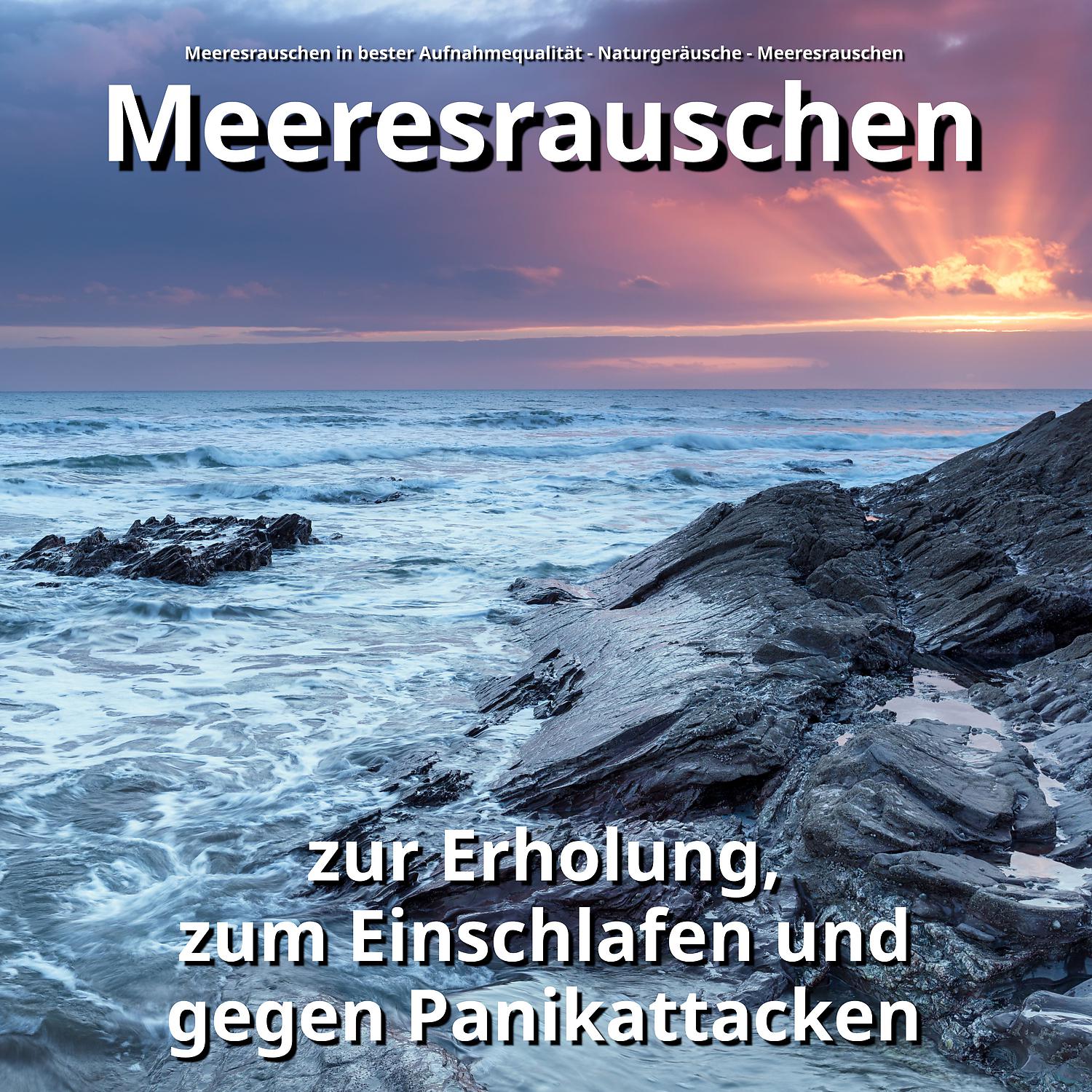 Постер альбома Meeresrauschen zur Erholung, zum Einschlafen und gegen Panikattacken