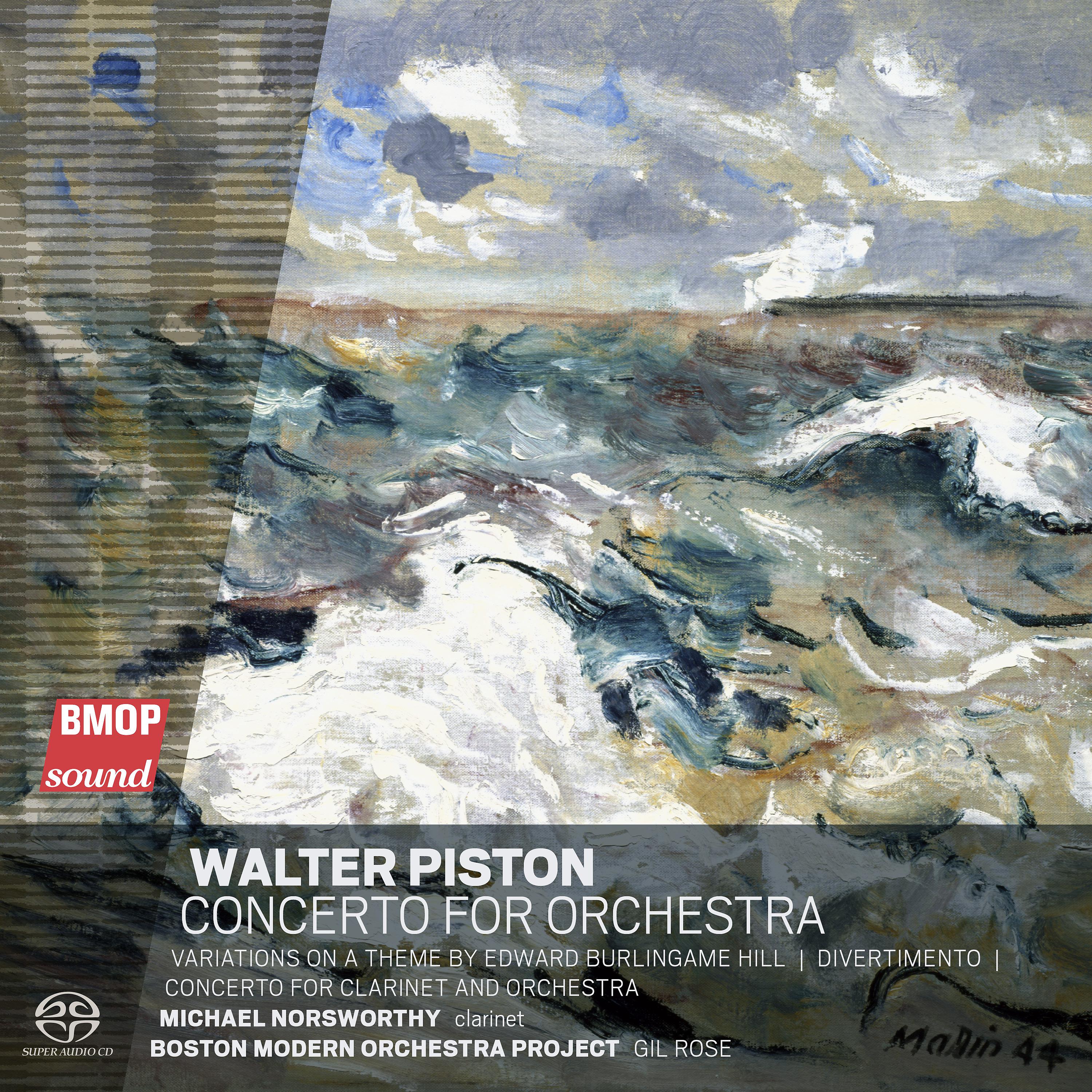 Постер альбома Walter Piston: Concerto for Orchestra
