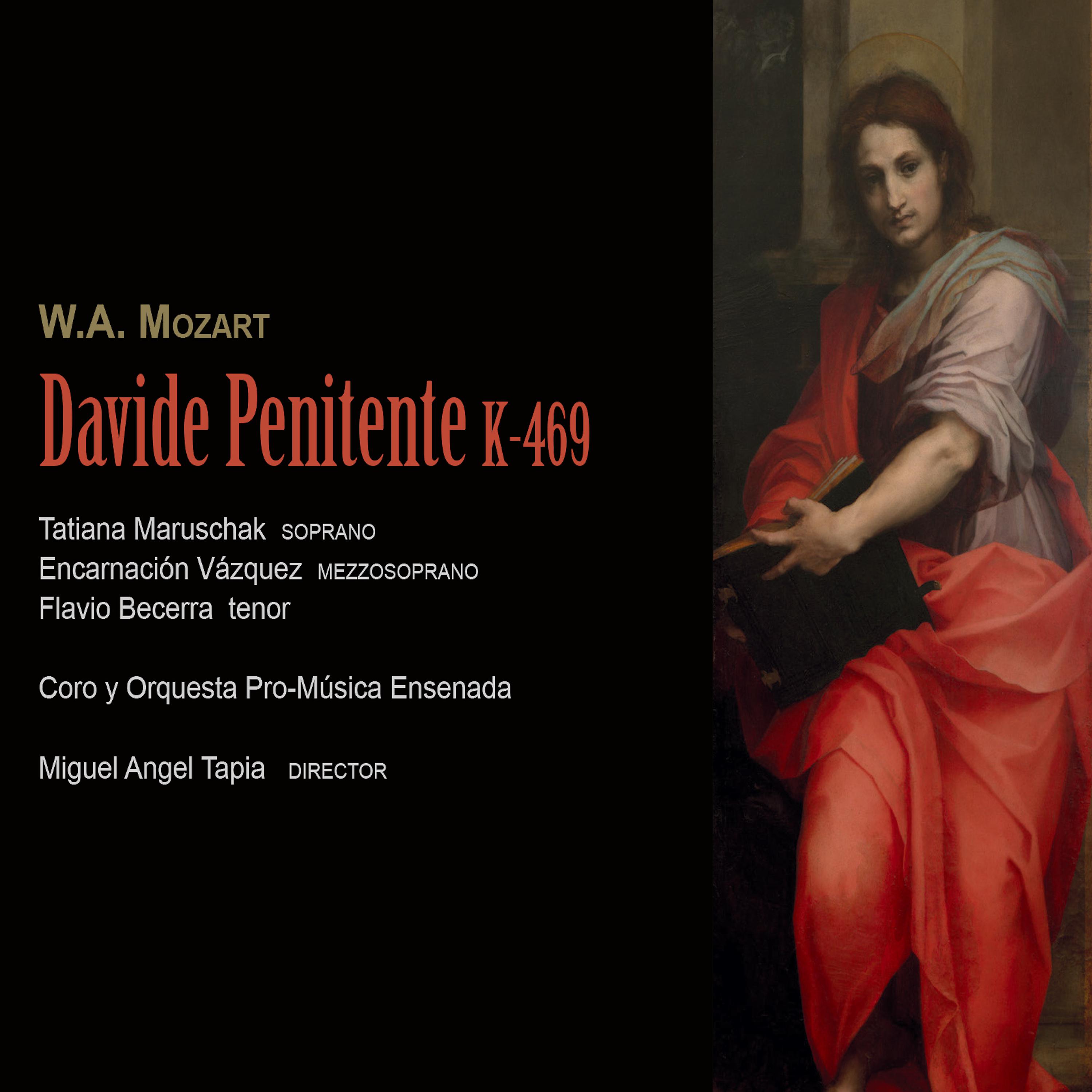 Постер альбома Wolfgang Amadeus Mozart: Davide Penitente K.469