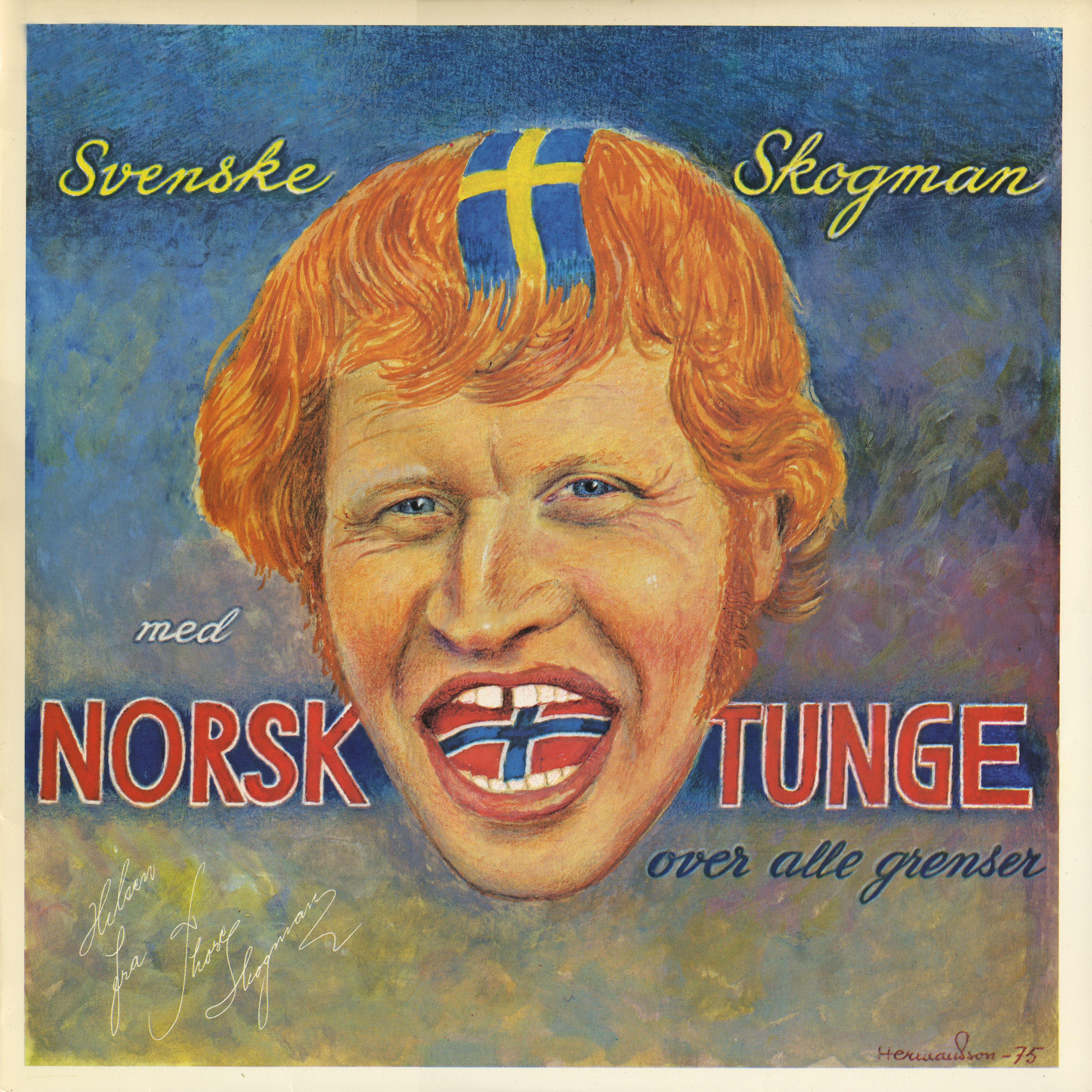 Постер альбома Svenske Skogman, med norsk tunge