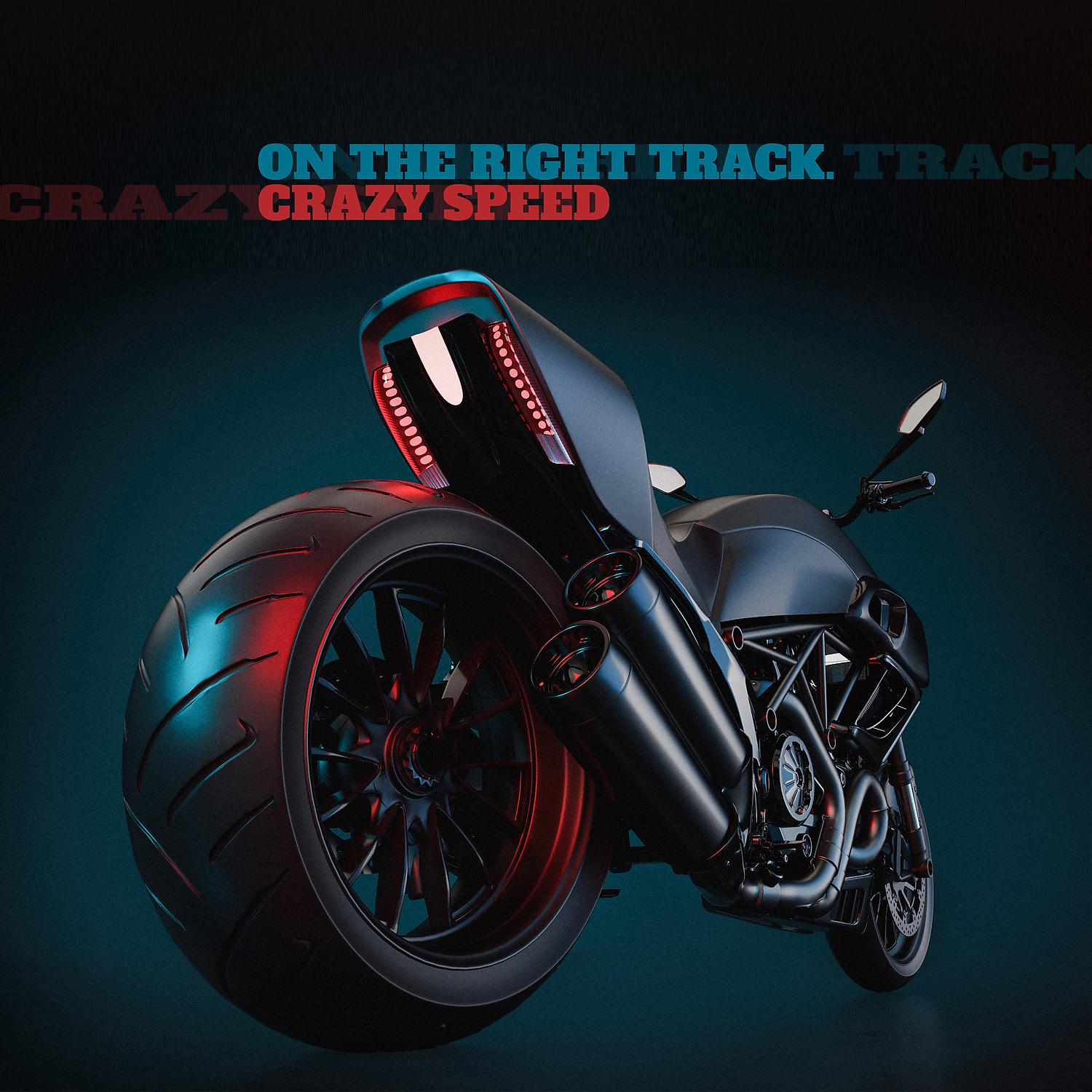 Постер альбома On the Right Track. Crazy Speed