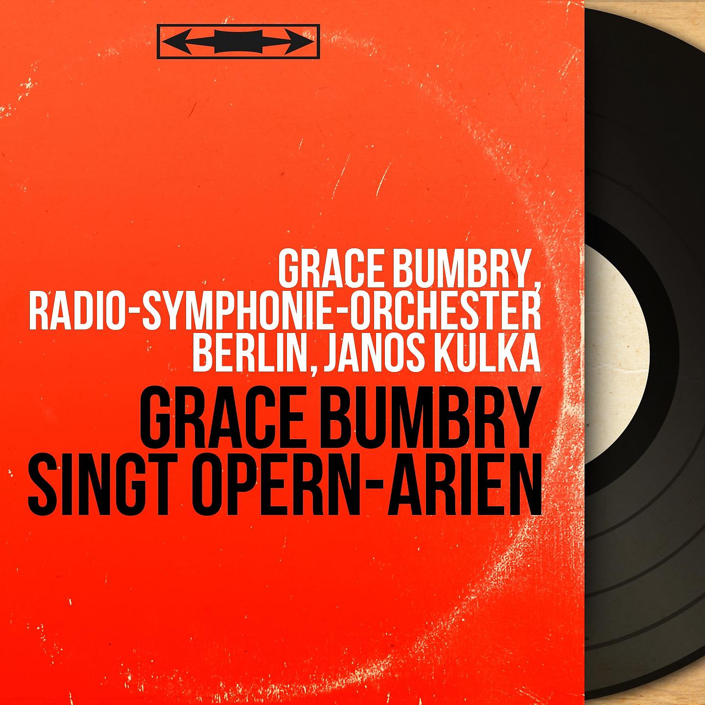 Постер альбома Grace Bumbry singt Opern-Arien
