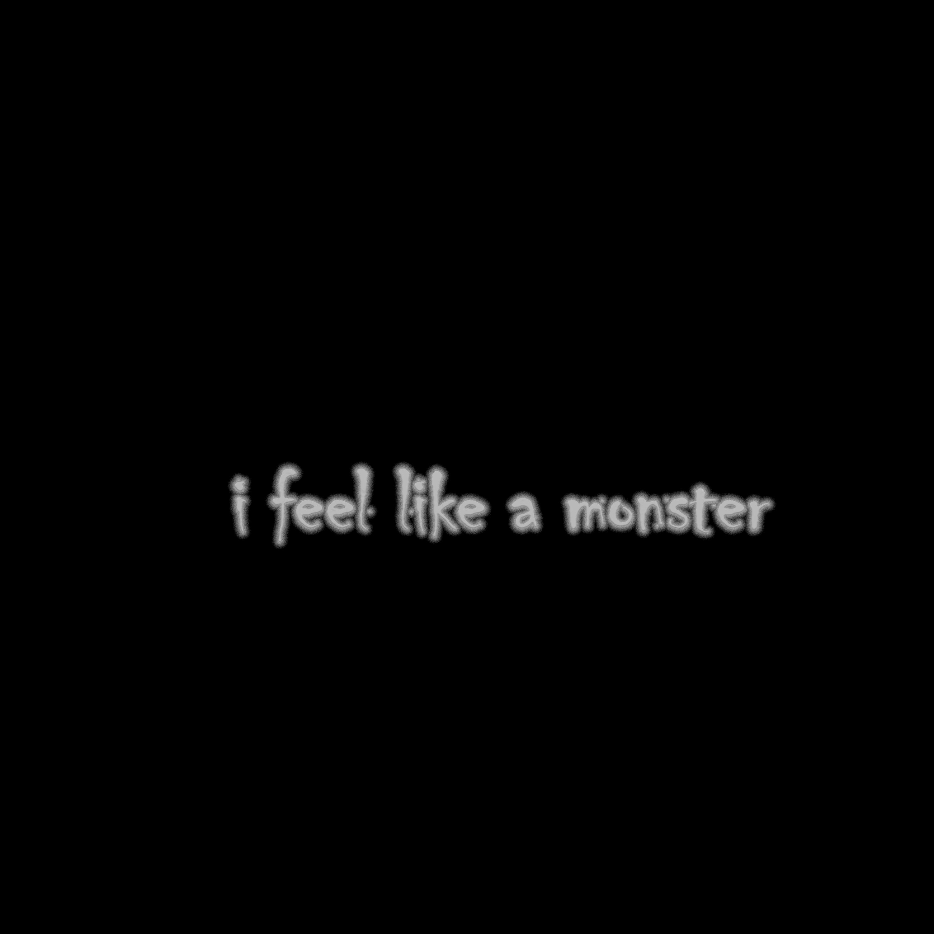 Постер альбома I Feel Like a Monster