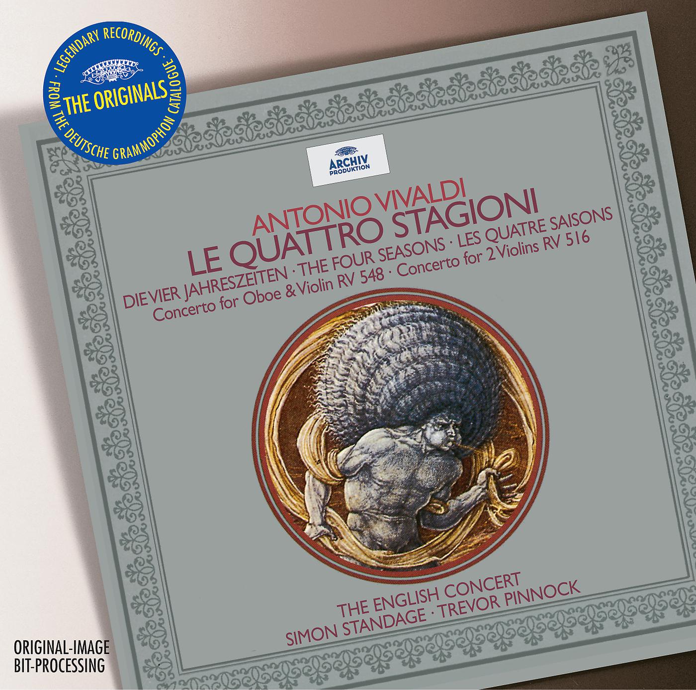 Постер альбома Vivaldi: The Four Seasons; Concerto for Oboe & Violin RV 548; Concerto for 2 Violins RV 516