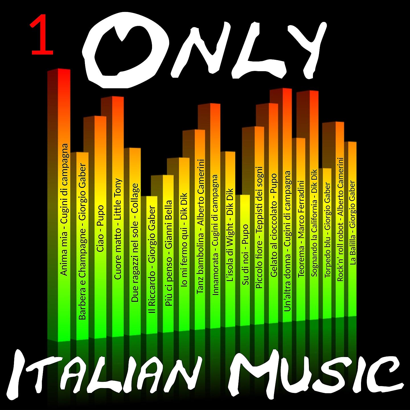 Постер альбома Only Italian Music Vol.1