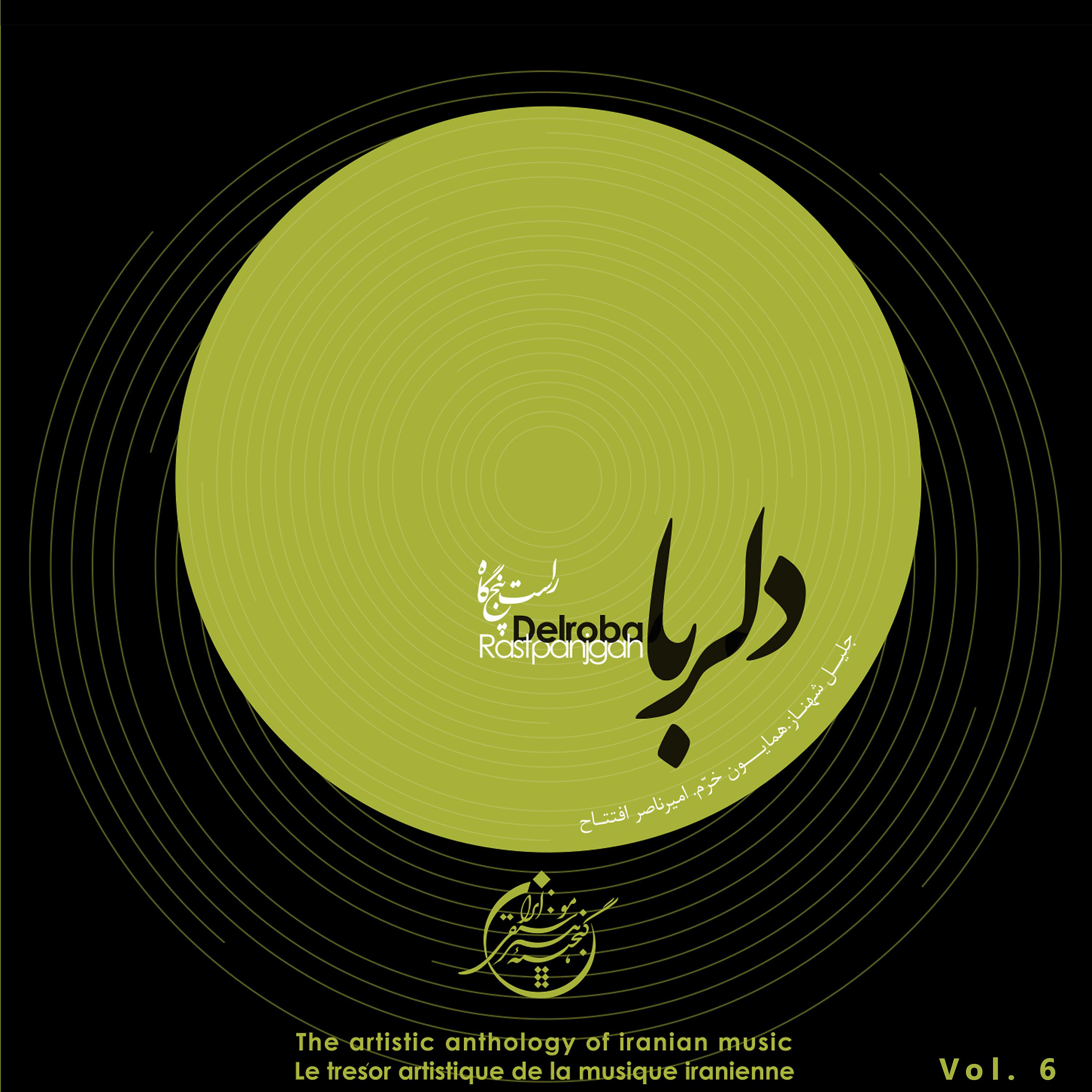 Постер альбома The Artistic Anthology of Iranian Music - Delroba, Rastpanjgah, Vol. 6