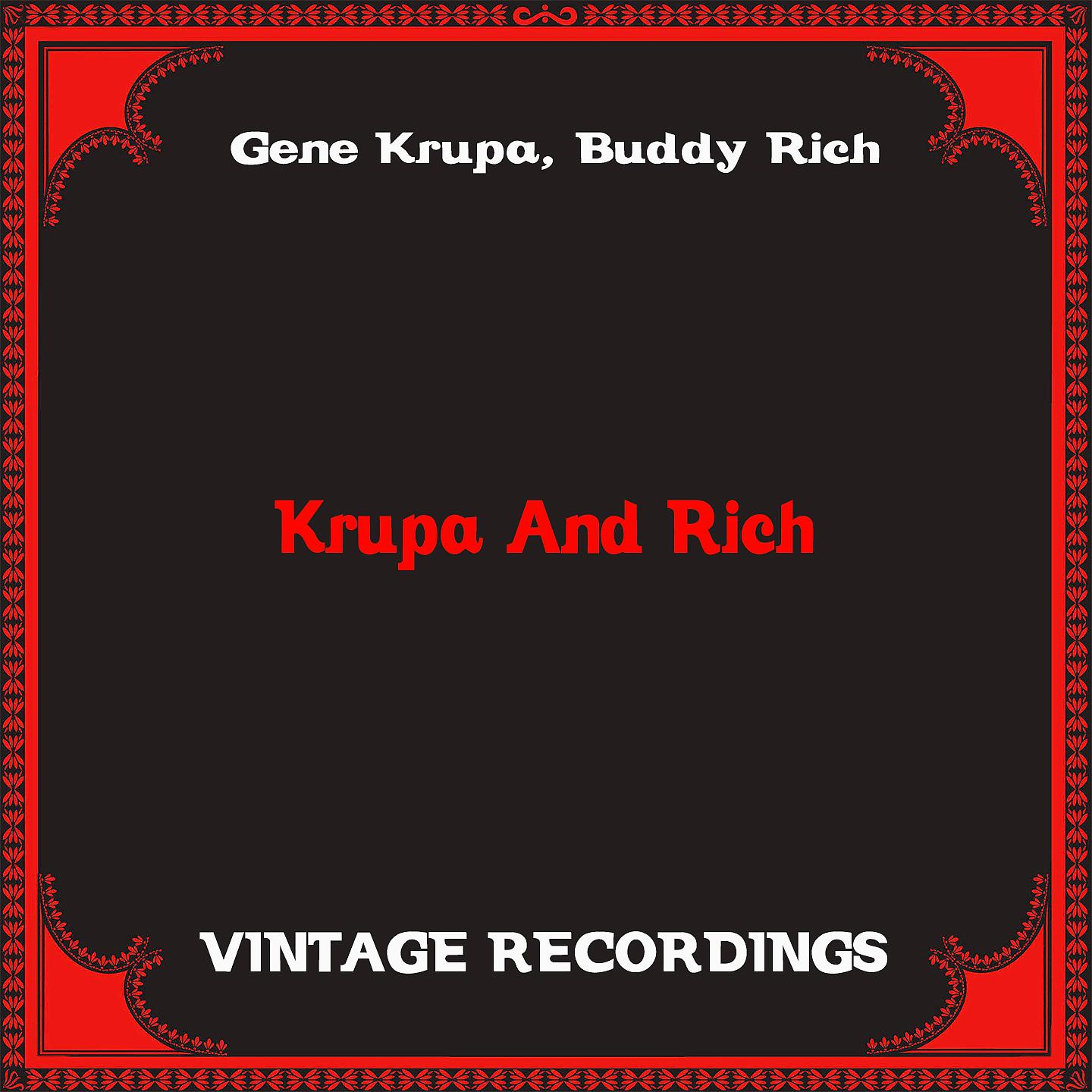 Постер альбома Krupa and Rich