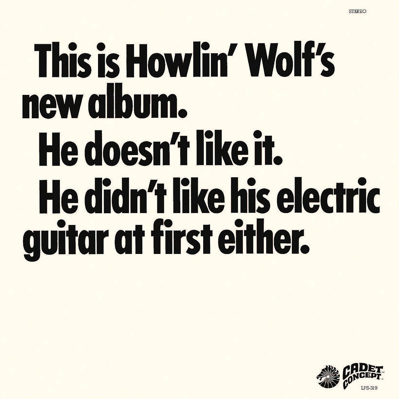 Постер альбома The Howlin' Wolf Album