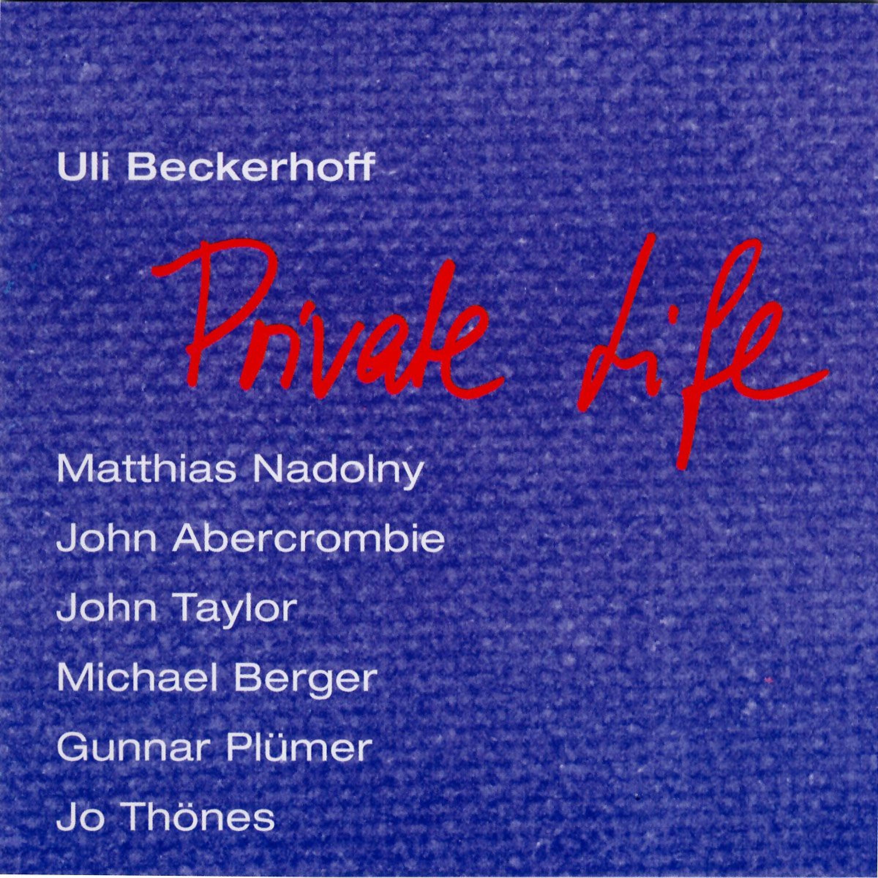 Постер альбома Private Life