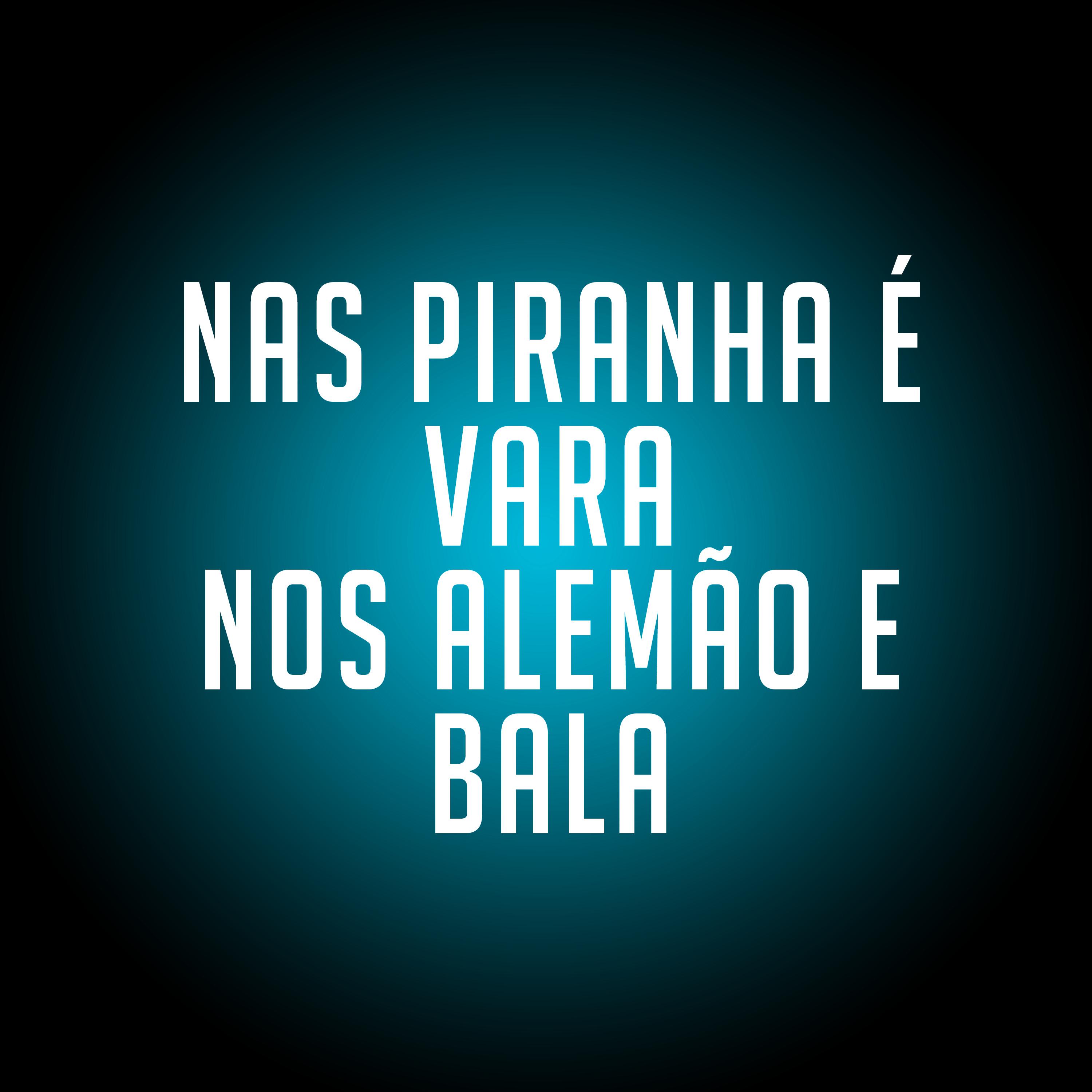 Постер альбома Nas Piranha É Vara nos Alemão É Bala