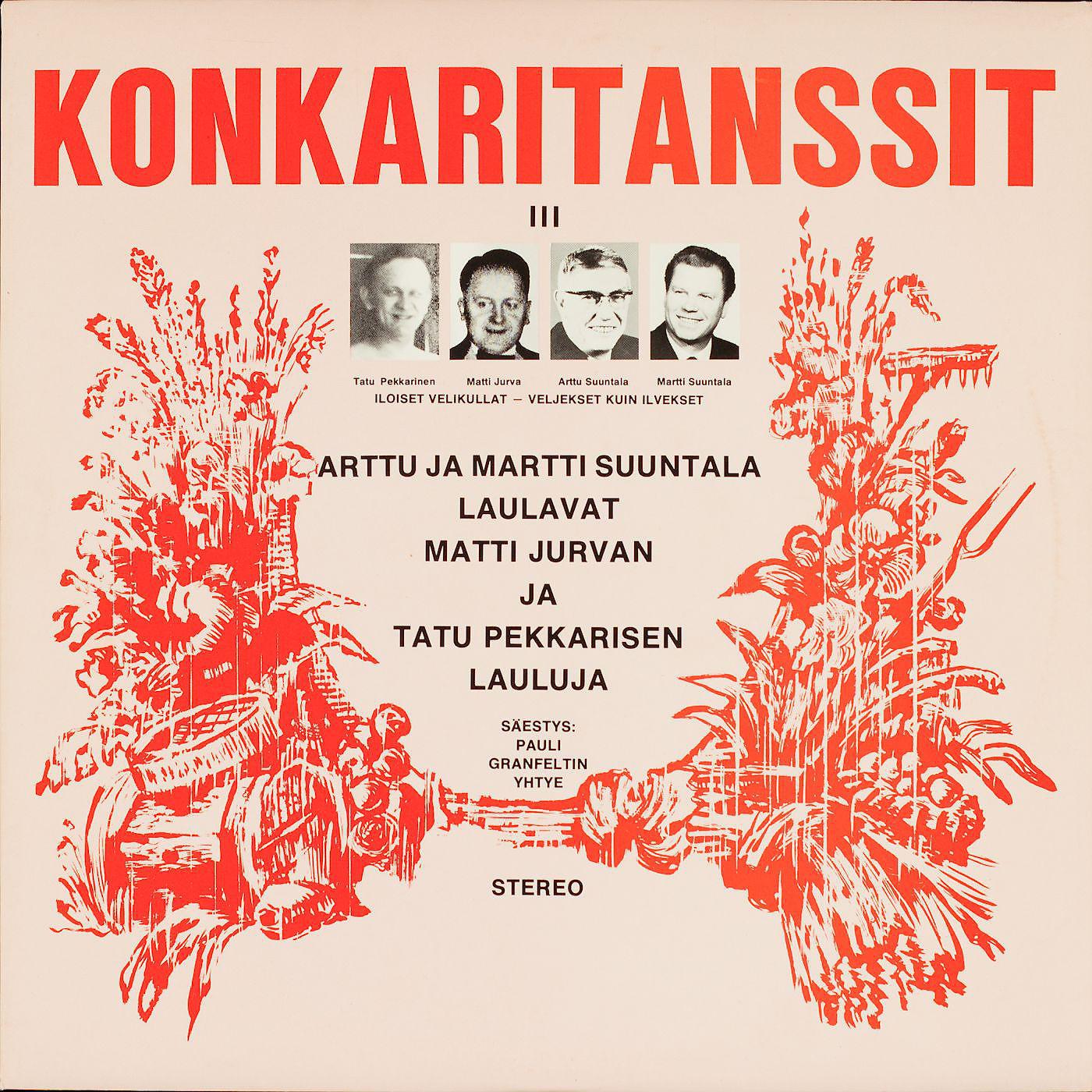 Постер альбома Konkaritanssit 3