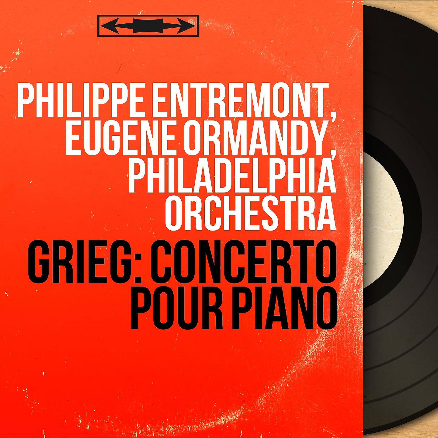 Постер альбома Grieg: Concerto pour piano